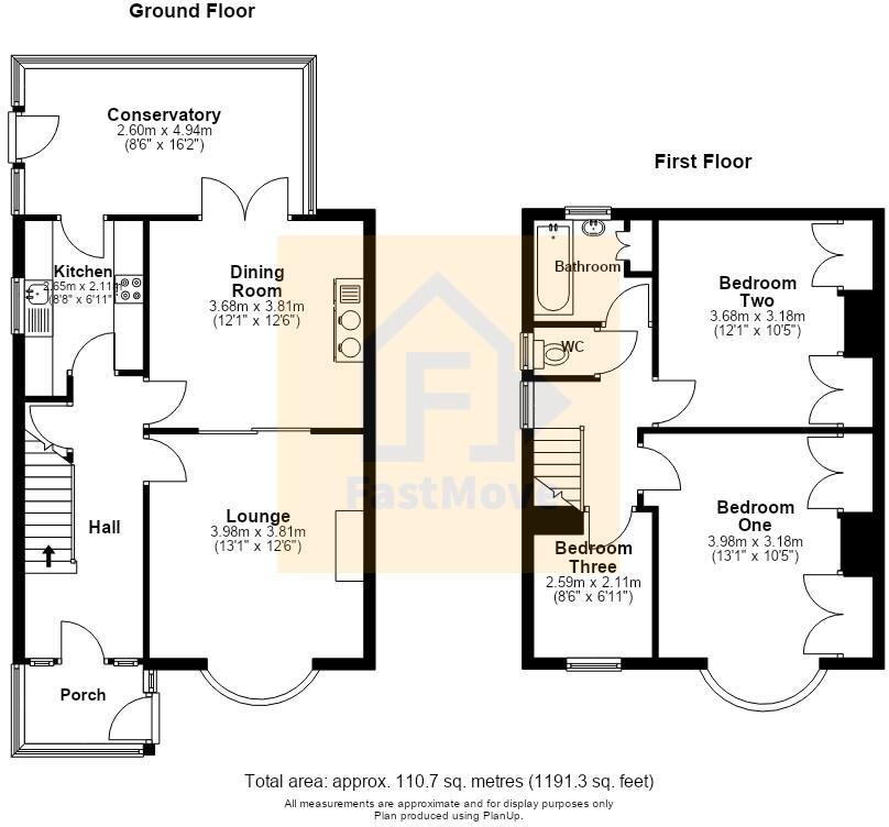 Wakefield Road, Lepton, Huddersfield, Kirklees floorplan