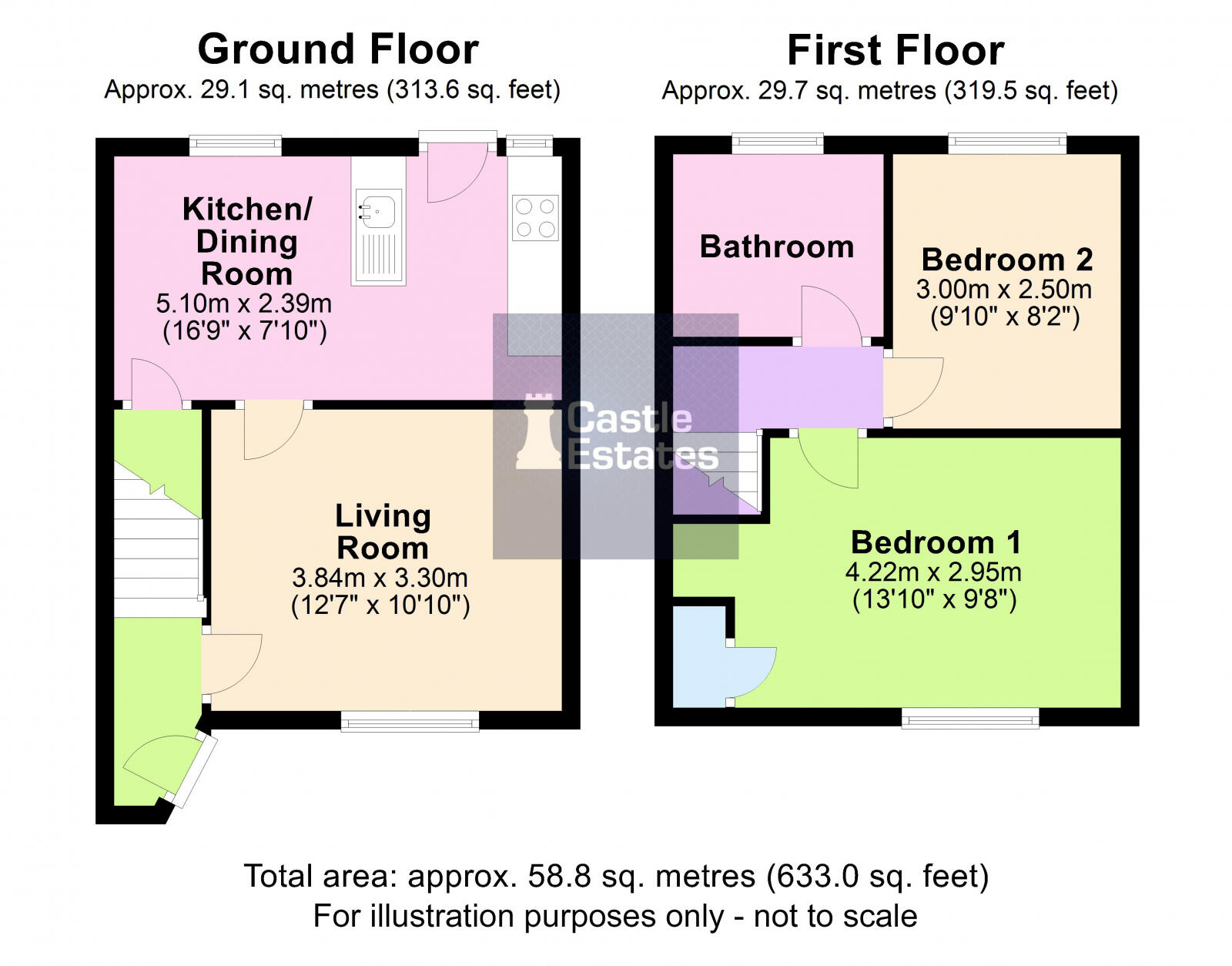 Lawton Drive, Nottingham, NG6 8BL floorplan