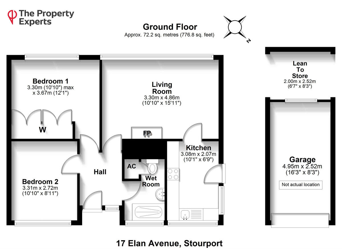 Elan Avenue, Stourport-on-Severn, DY13 floorplan