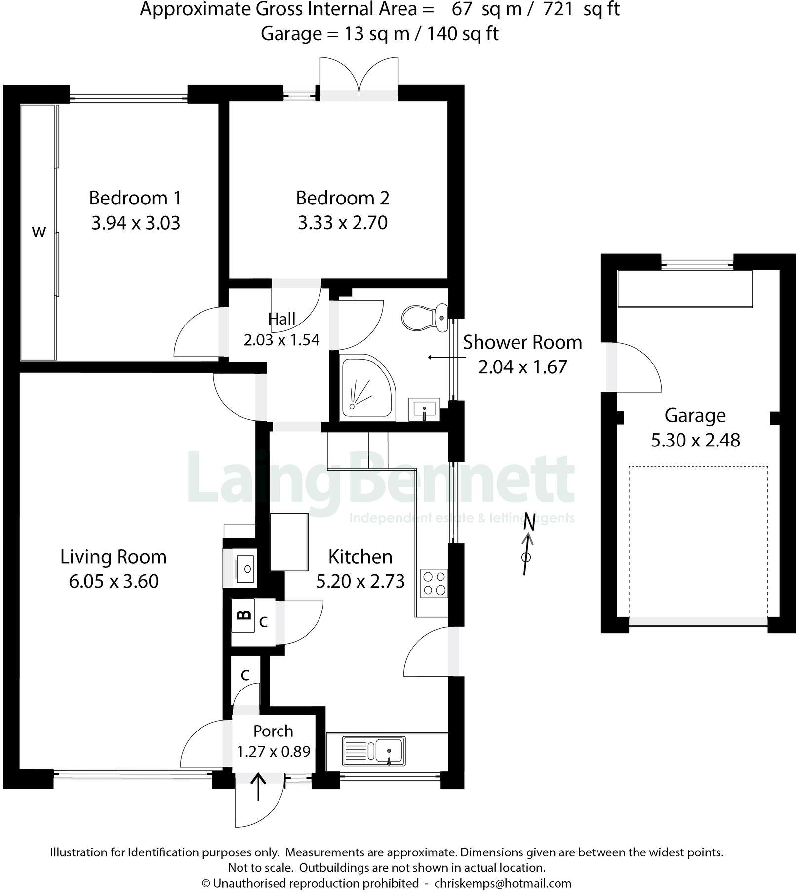 Silverlands Road, Lyminge, CT18 floorplan