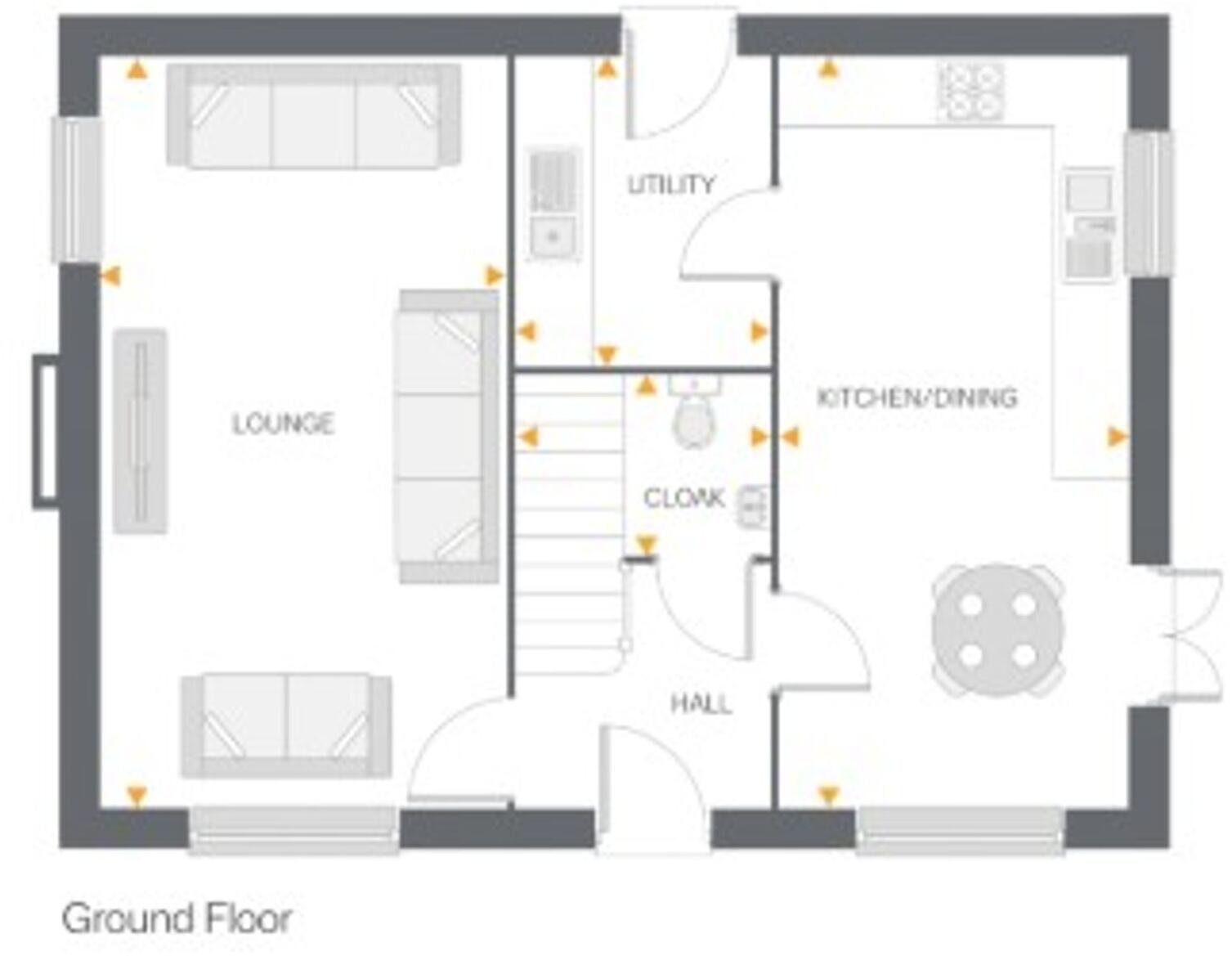 Plot 50 (THE ISBOURNE) Westwood Park, Westwood Heath Road, Coventry, CV4 floorplan