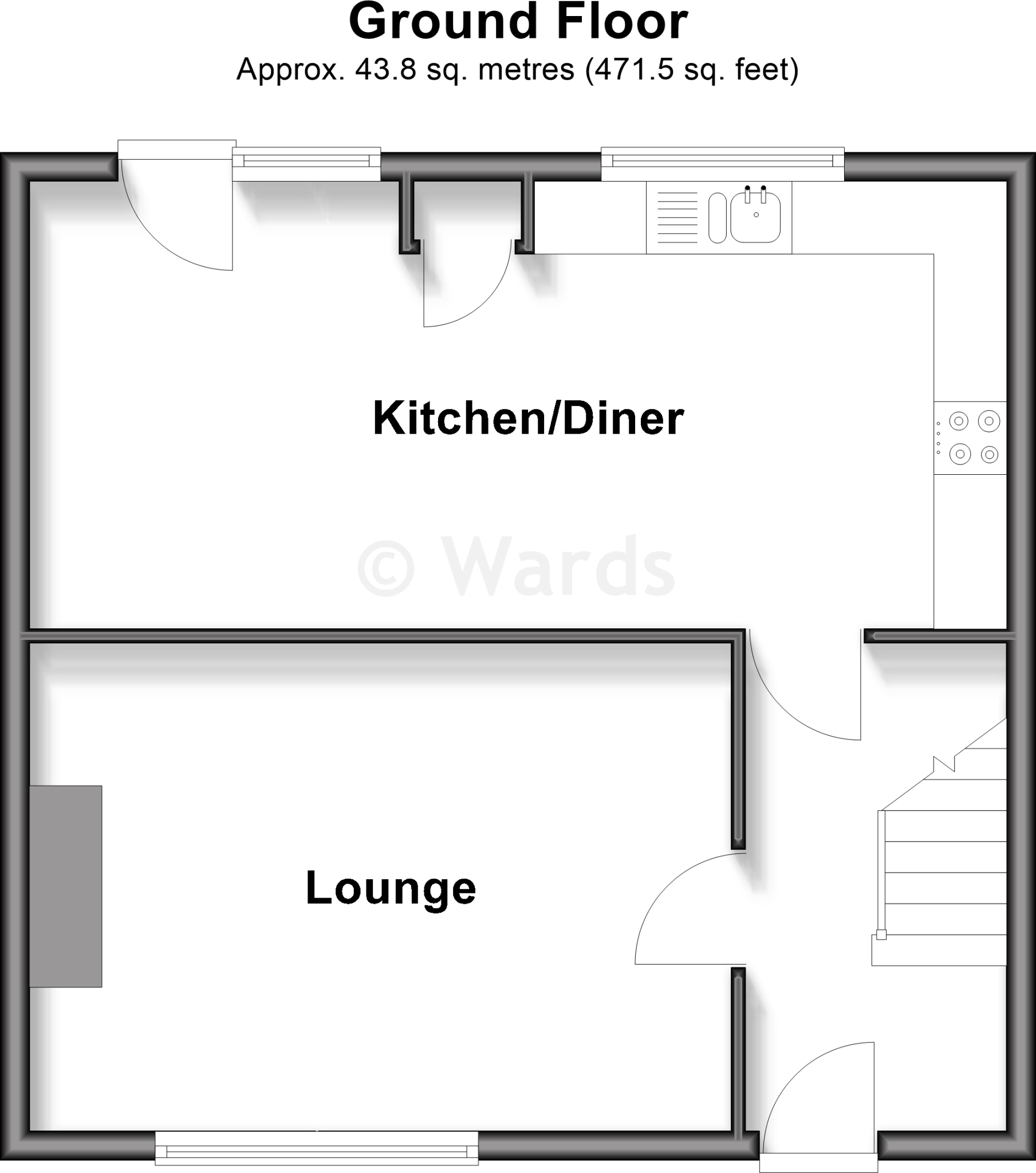 Second Avenue, Sheerness, Kent floorplan