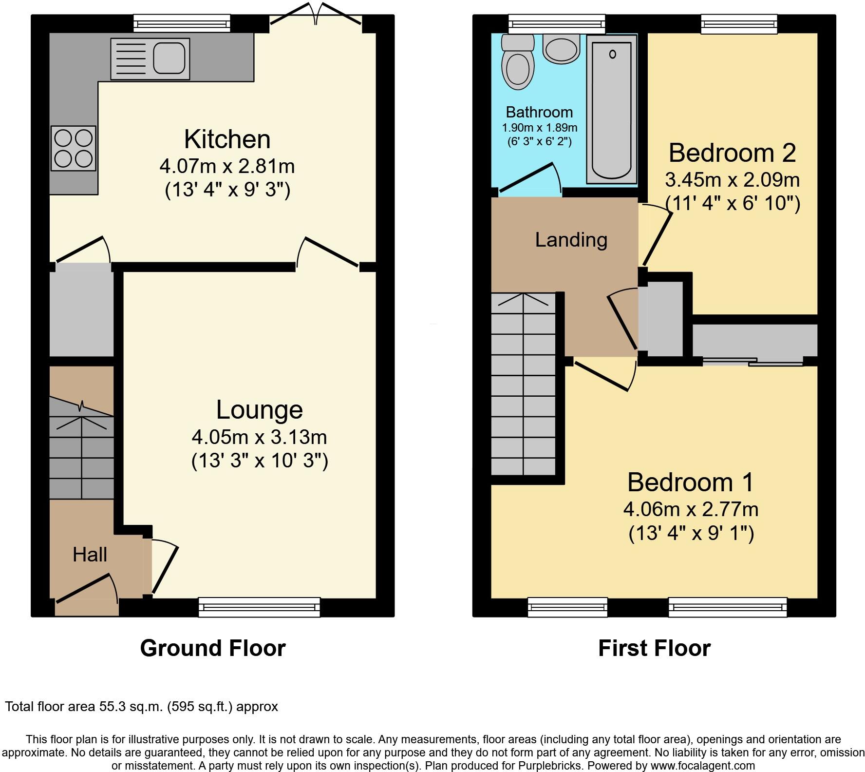 Chariot Close, Derby, DE24 floorplan