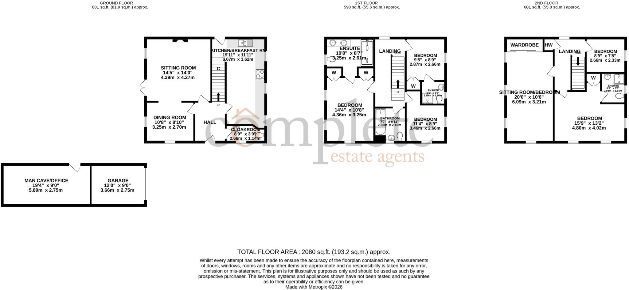 Kittyhawk Close, Bowerhill, Melksham, Wiltshire floorplan