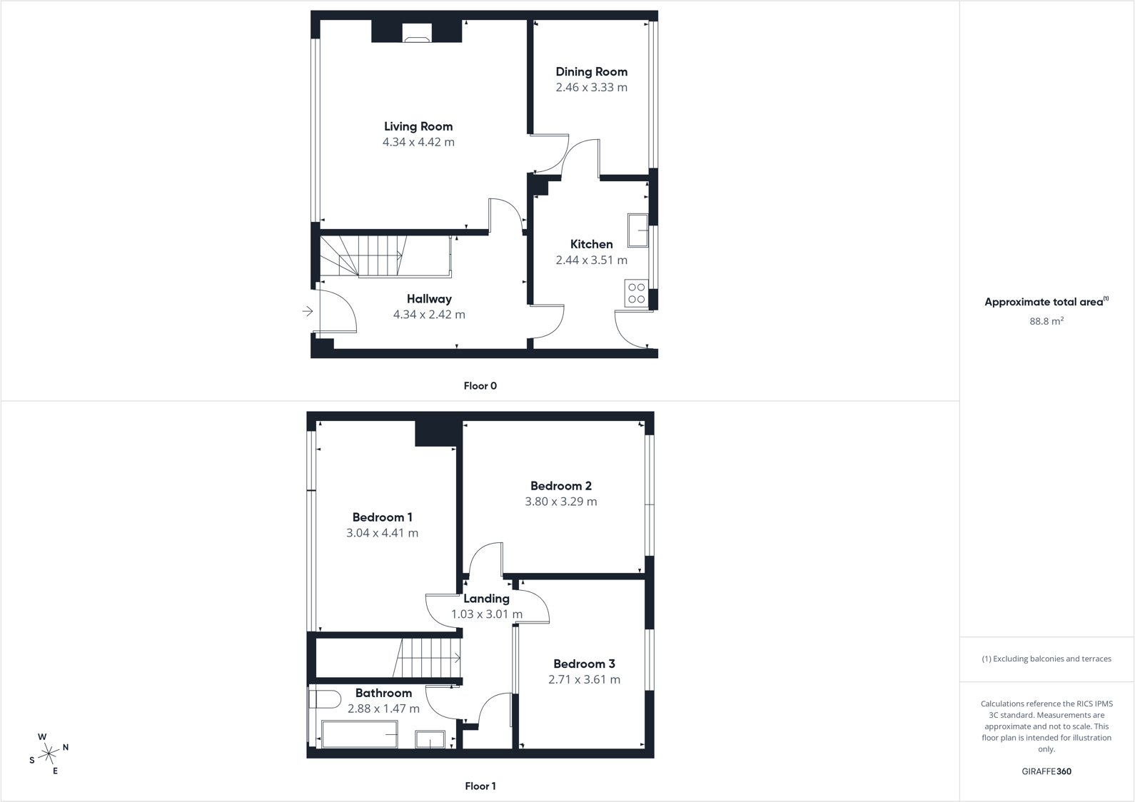 Cumberland Street, Workington, Cumbria, CA14 floorplan