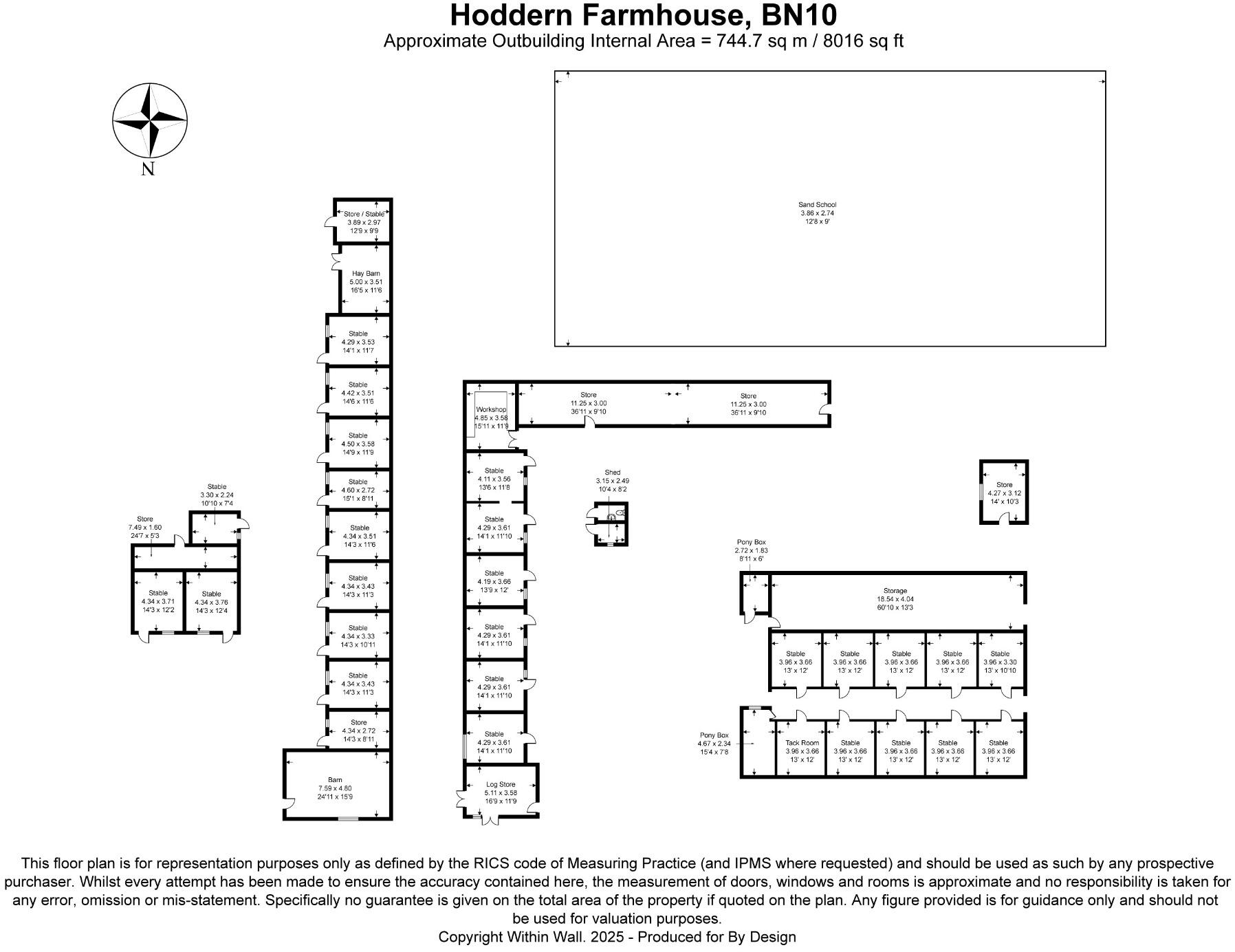 Hoddern Farmhouse, Hoddern Farm, East Sussex floorplan