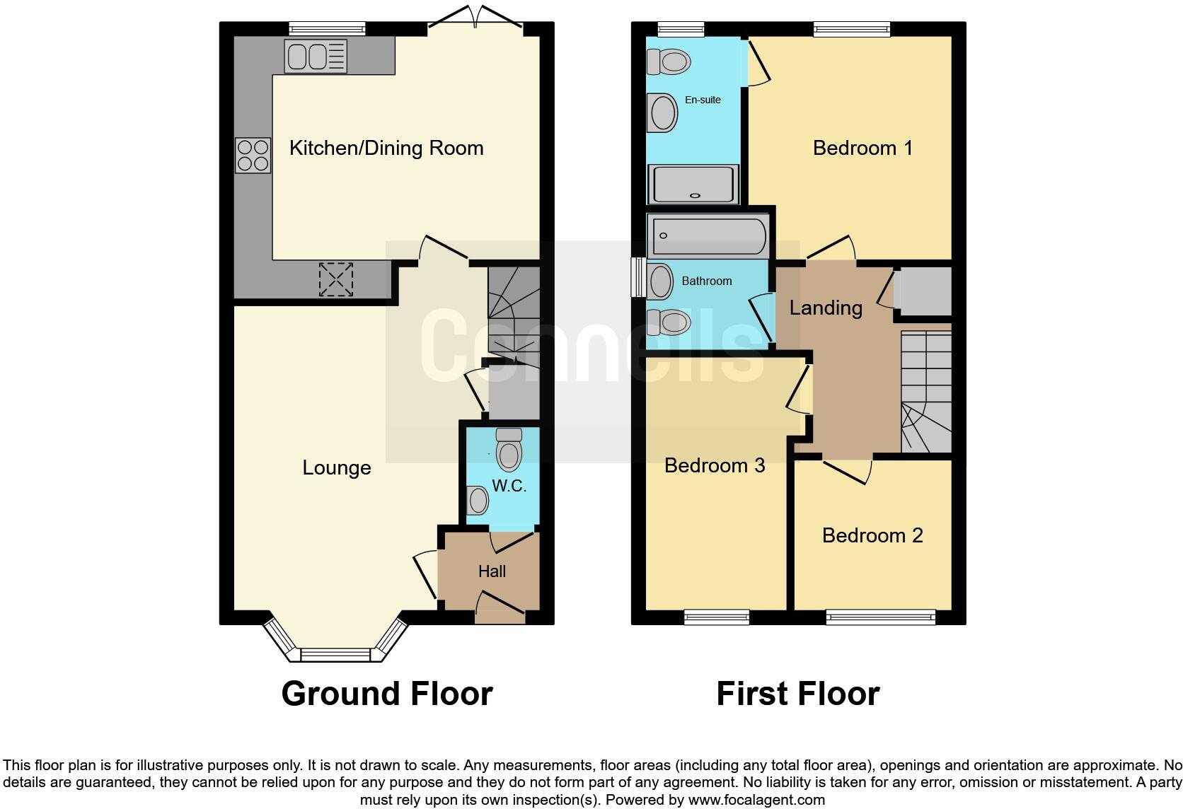 Forbes Close, Telford floorplan