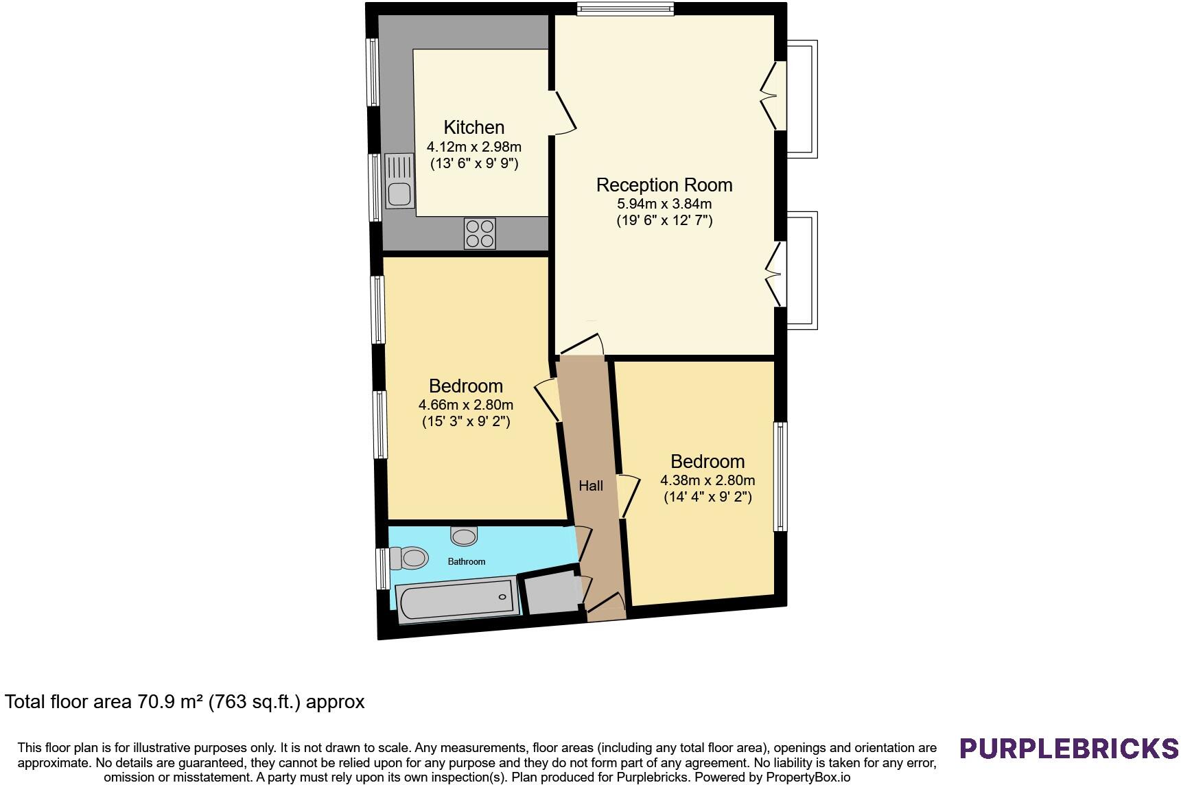 Gardeners Close, London, SE9 floorplan