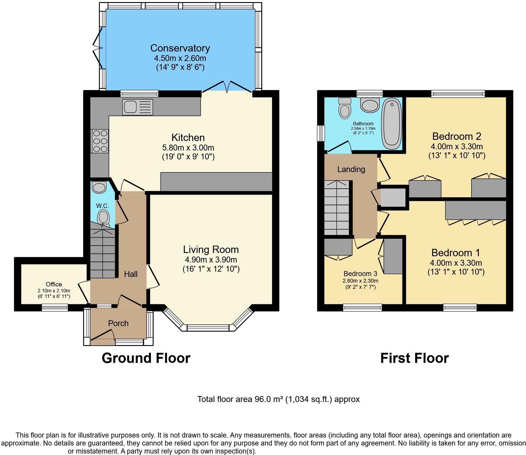 Cobb Green, Watford, Hertfordshire, WD25 floorplan