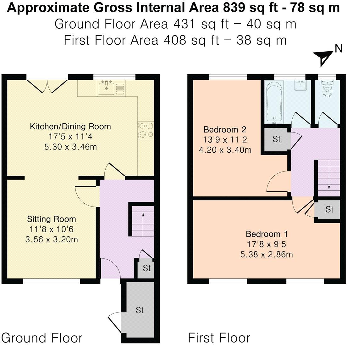 Van Diemans Lane, Oxford, Oxfordshire, OX4 floorplan
