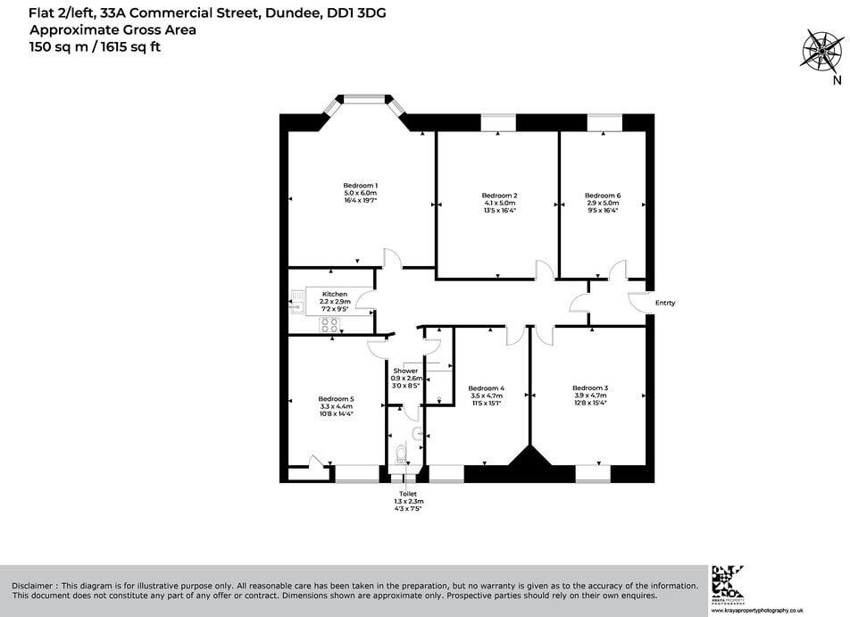 Commercial Street, Dundee, DD1 floorplan
