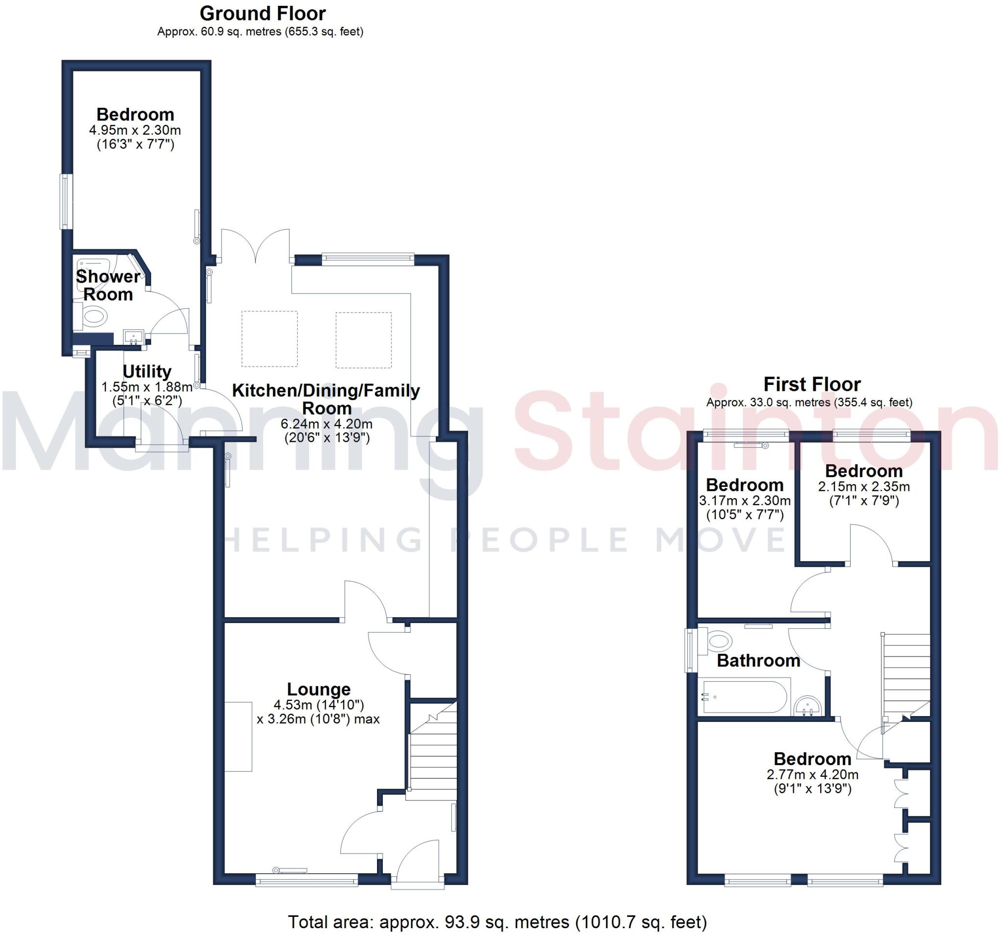 St. Benedicts Drive, Leeds, West Yorkshire floorplan