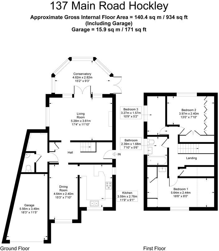 Main Road, Hawkwell, Hockley floorplan