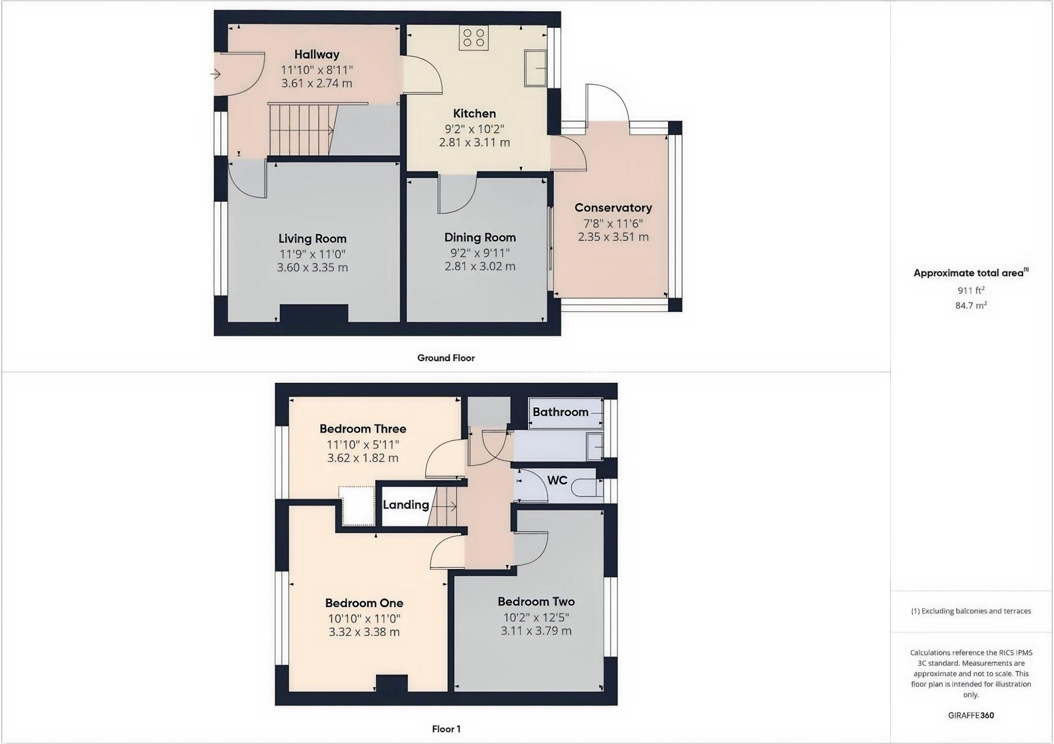 Climping Road, Ifield, Crawley, RH11 floorplan