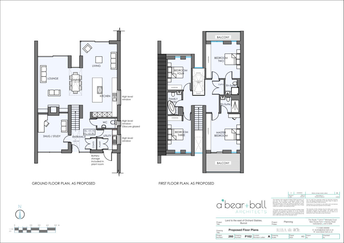 Land to the East of Orchard Stables, Burcot, OX14 floorplan