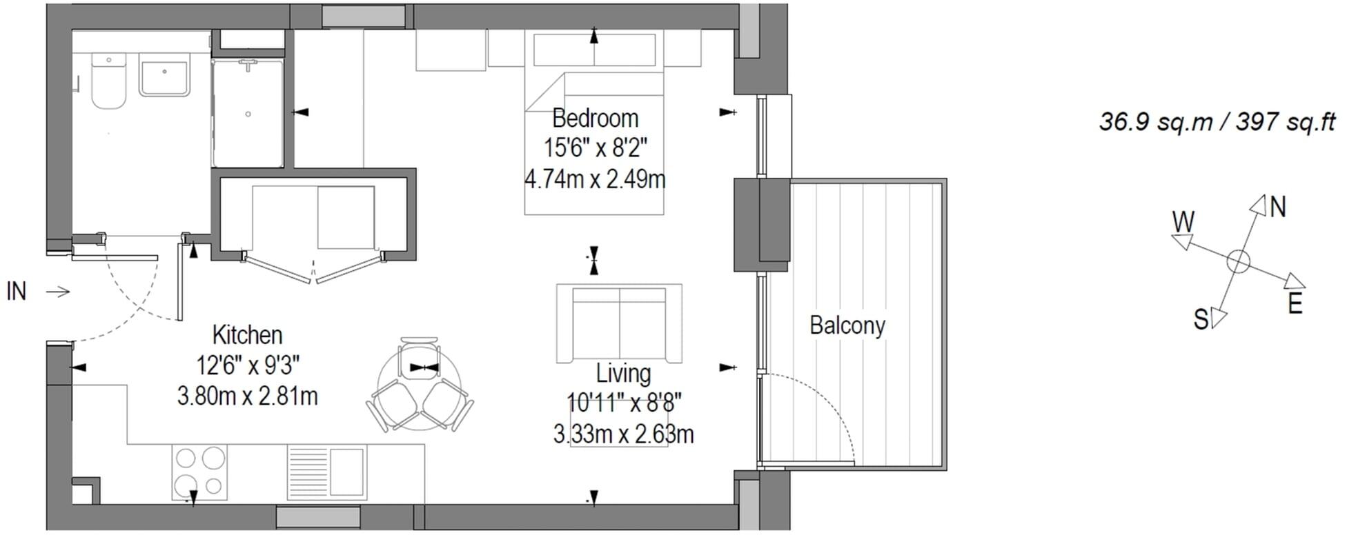 Barking Wharf Square, Barking, London IG11 floorplan
