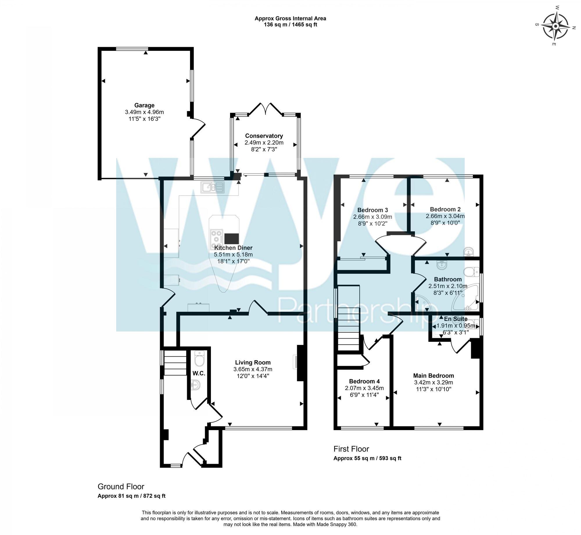 Cedar Avenue, Hazlemere, HP15 floorplan