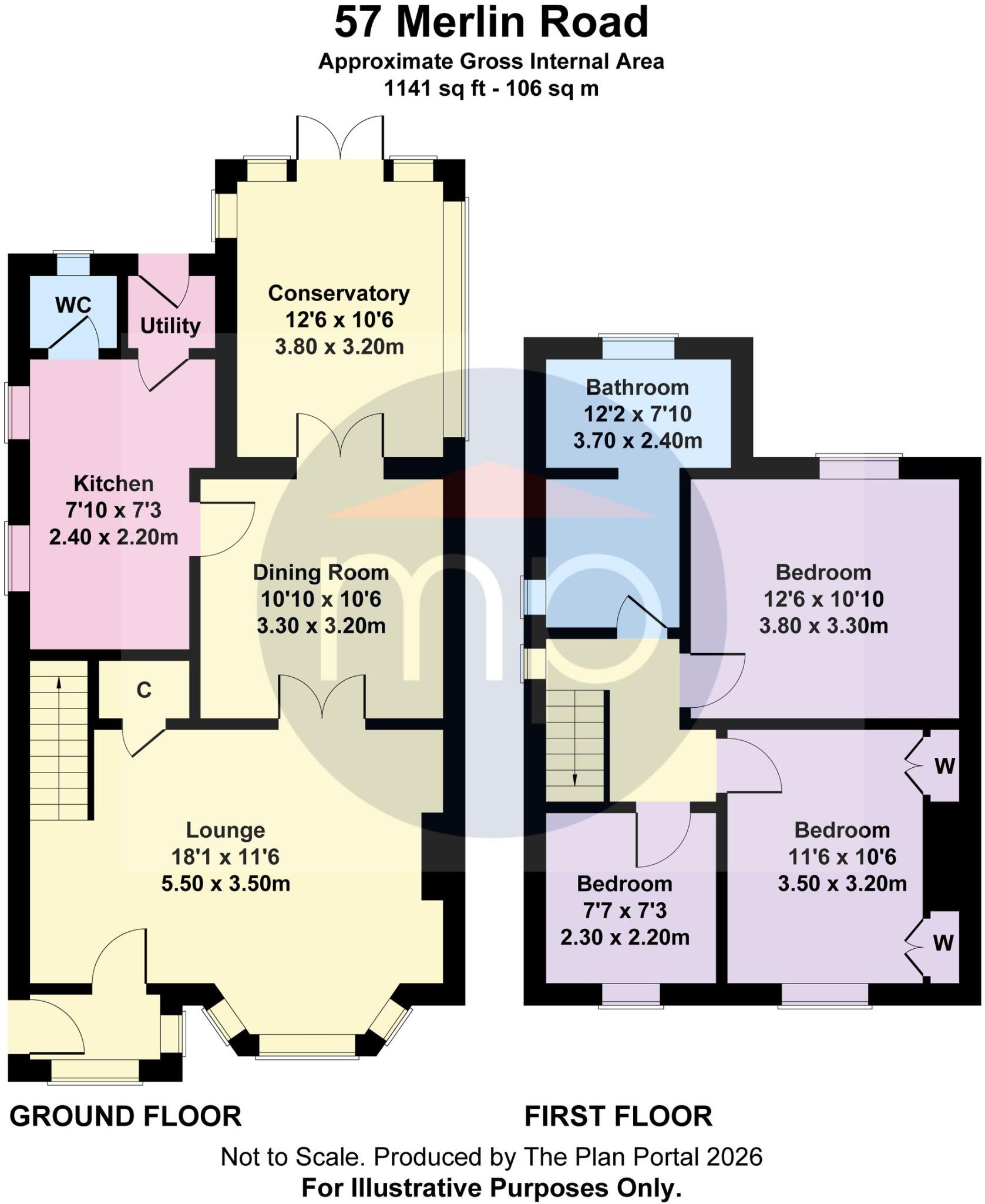 Merlin Road, Middlesbrough, TS3 floorplan