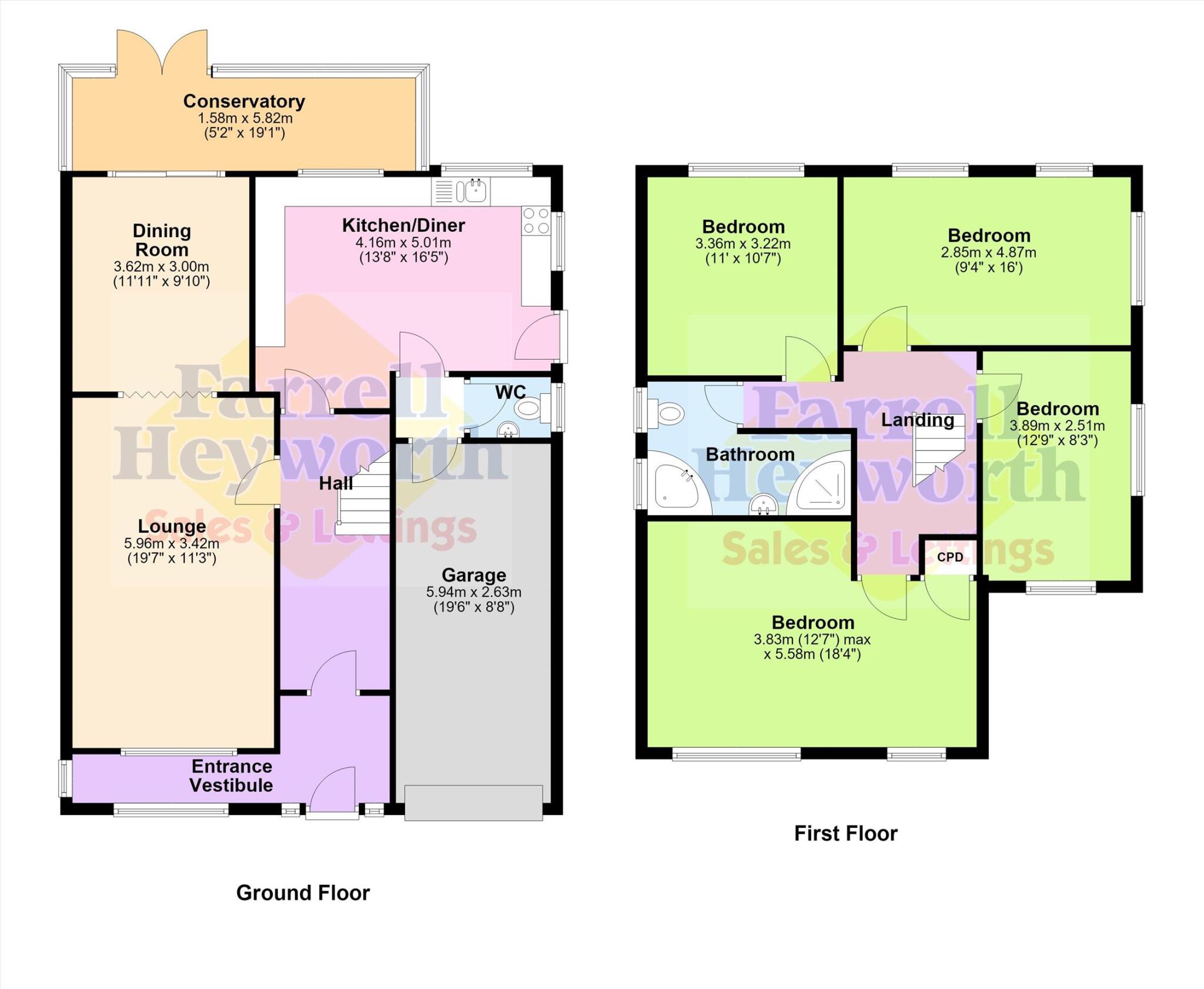 Fairway, Fleetwood floorplan