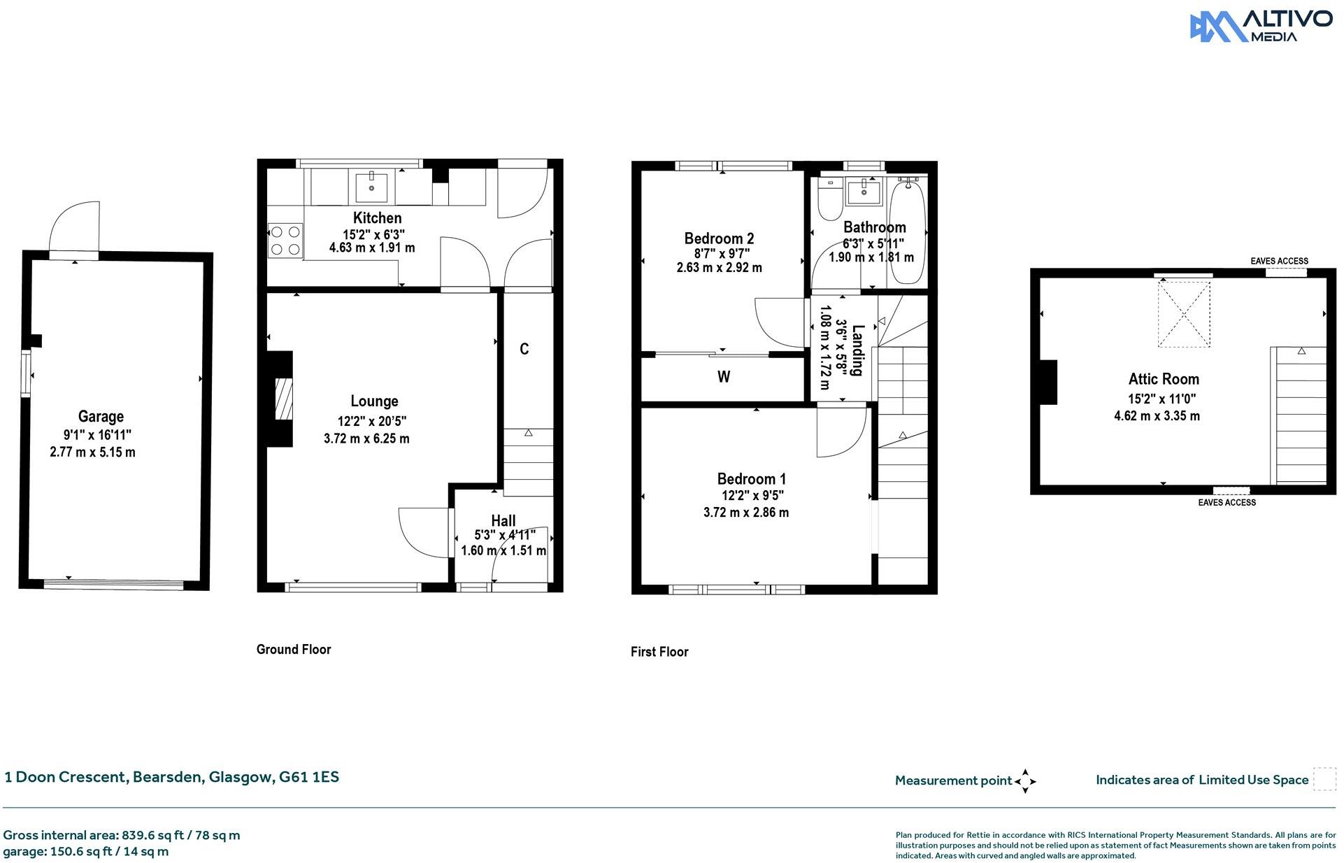 Doon Crescent, Bearsden, Glasgow, East Dunbartonshire floorplan