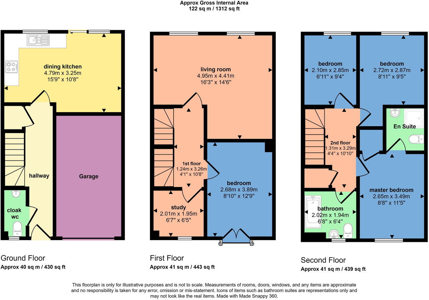 143, Glaramara Drive, Carlisle, CA2 6QW floorplan