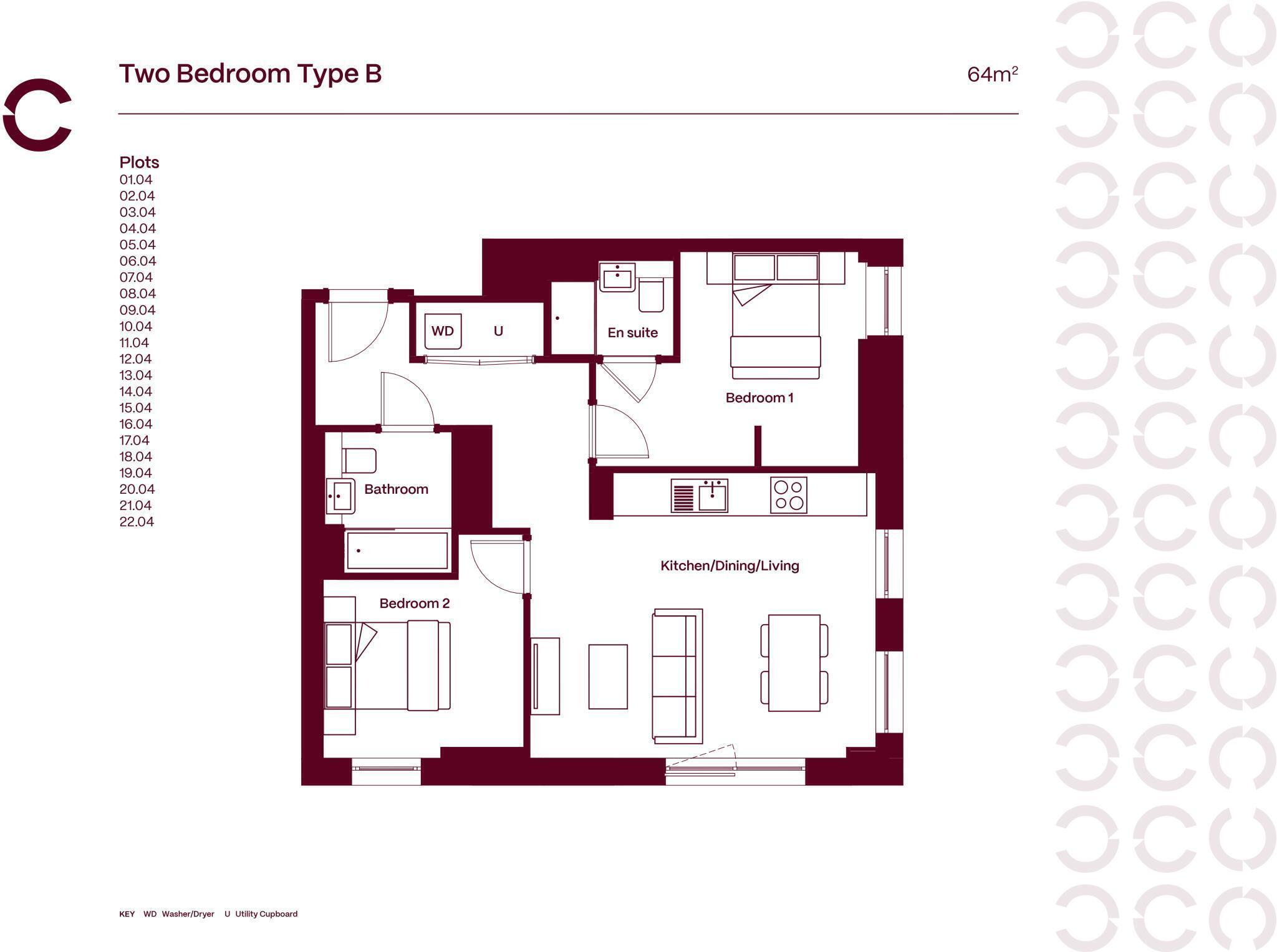 Cenza  Apartments, 13 Stanley Street, Manchester floorplan