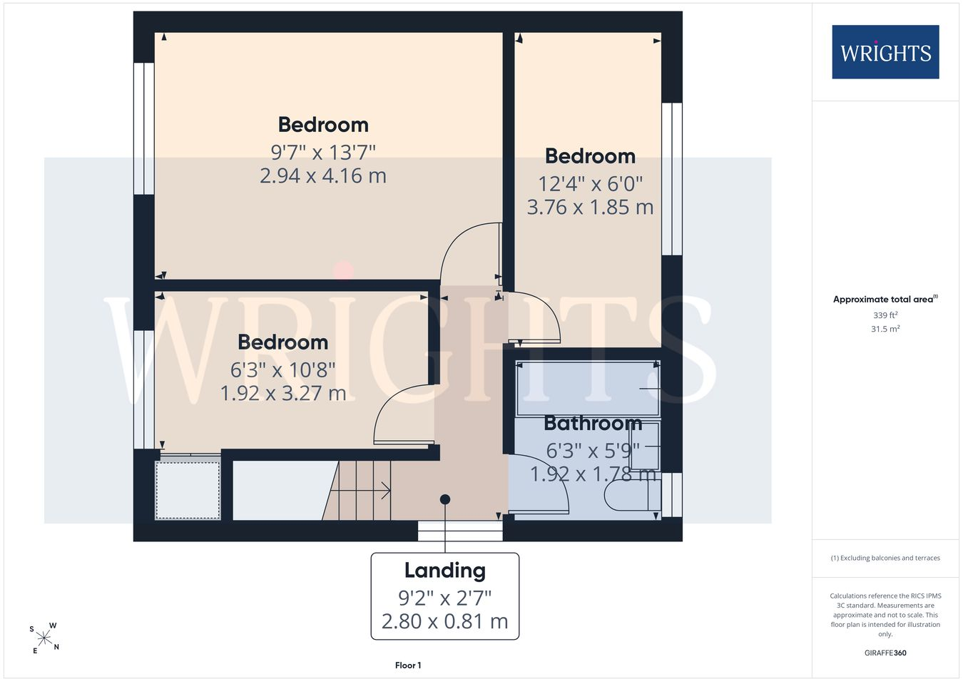 Lark Rise, Hatfield, AL10 floorplan