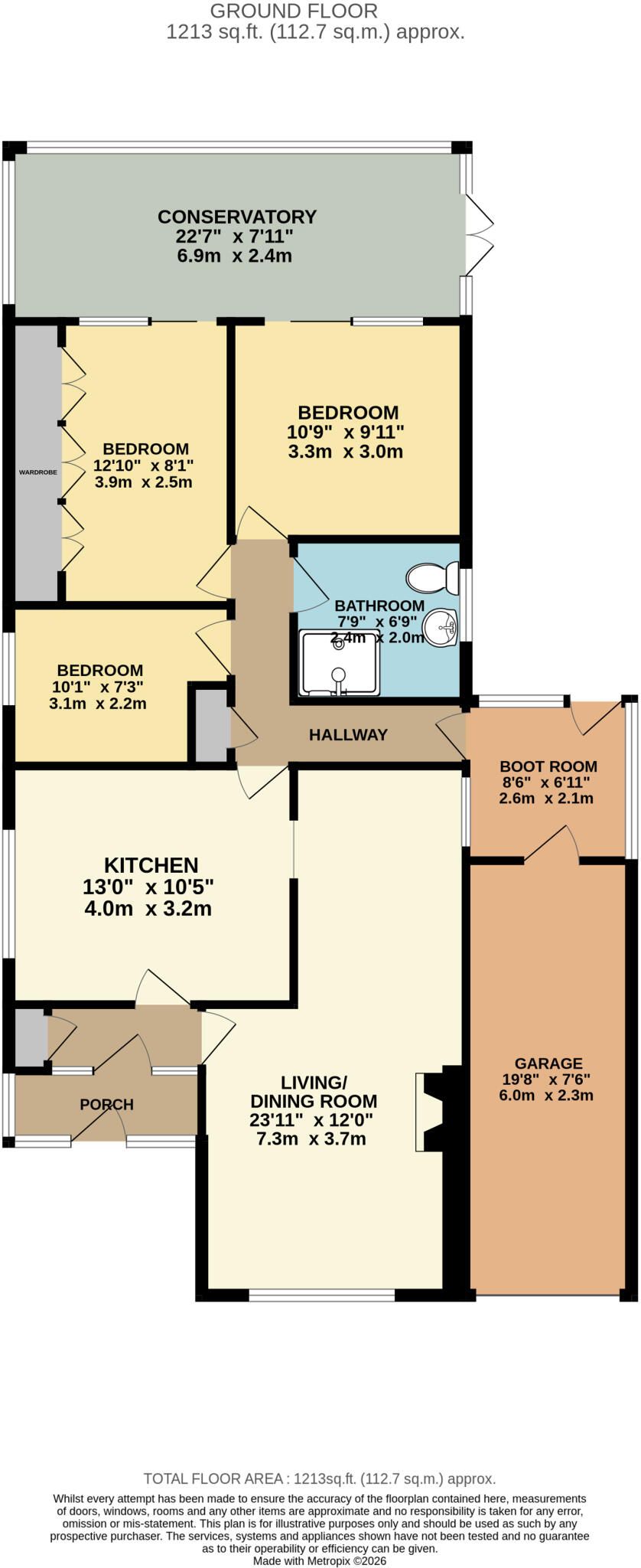 Constable Drive, Marple Bridge, Stockport, Greater Manchester, SK6 floorplan