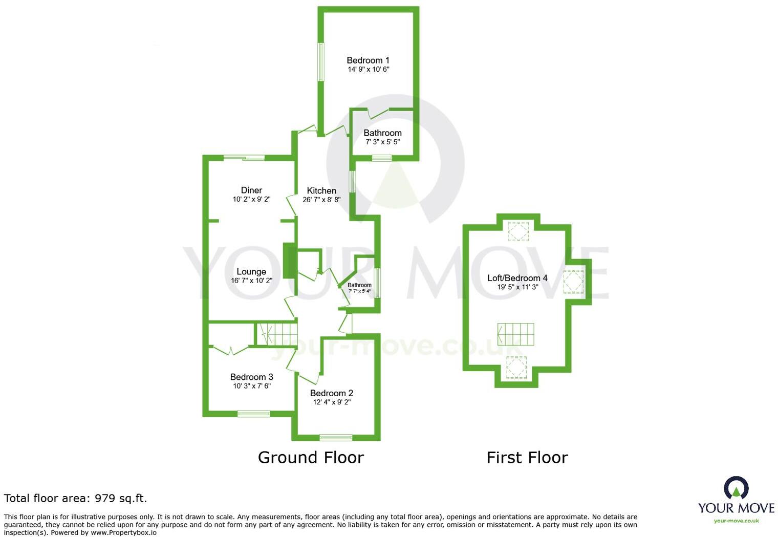 Coombfield Drive, Dartford, Kent, DA2 floorplan
