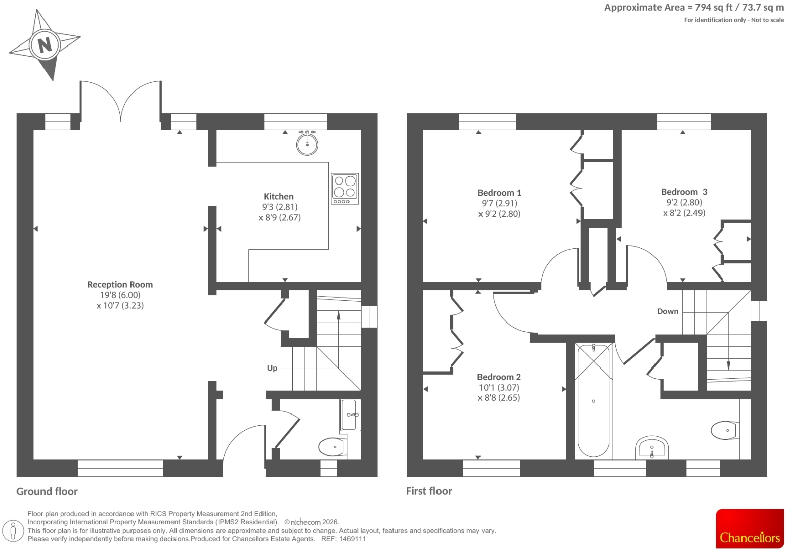Cobb Close, Datchet, Slough floorplan