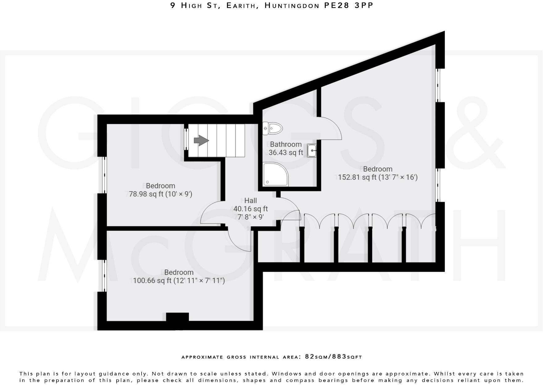 High Street, Earith, Huntingdon, Cambridgeshire, PE28 3PP floorplan