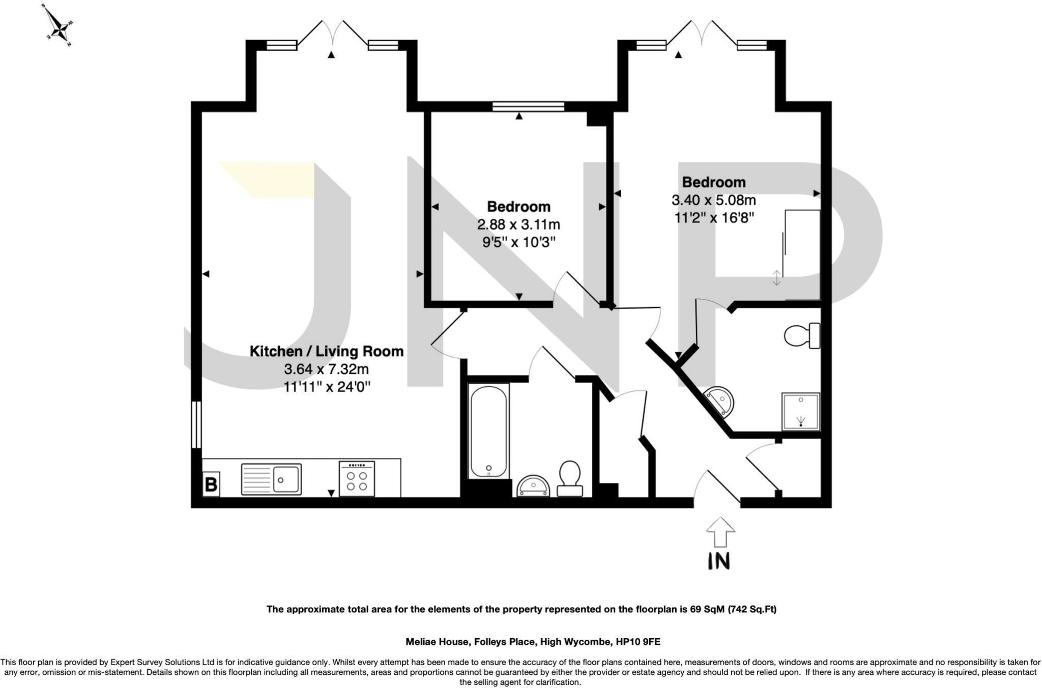 Folleys Place, Loudwater, High Wycombe, Buckinghamshire, HP10 floorplan