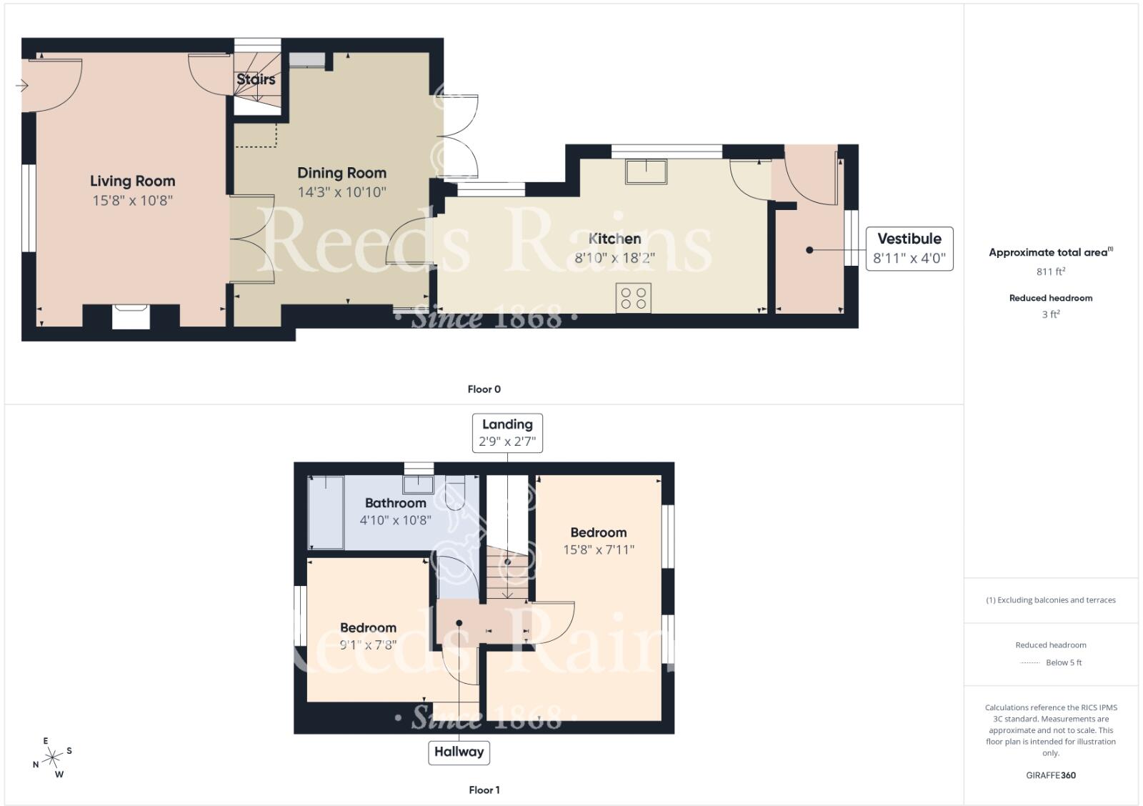Station Road, Crossgates, Scarborough, North Yorkshire, YO12 floorplan