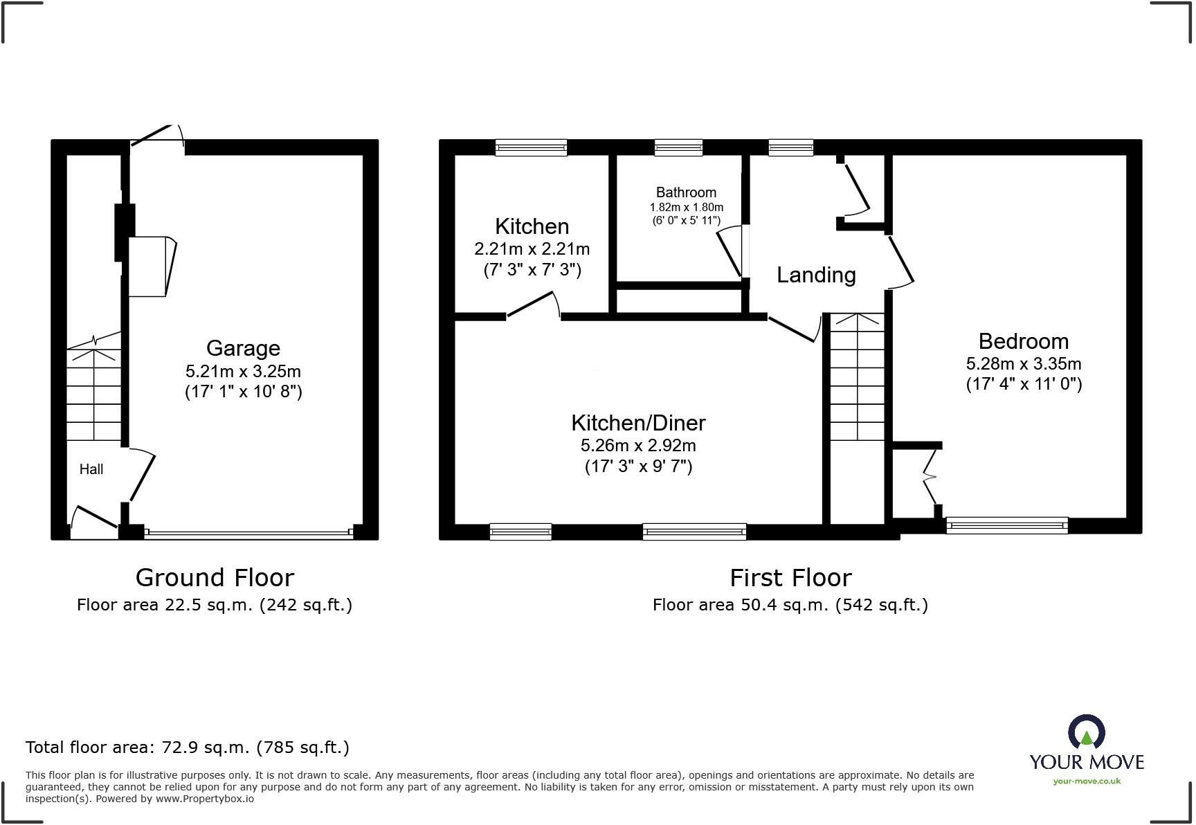 Cannock Way, Long Eaton, Nottingham, Derbyshire, NG10 floorplan