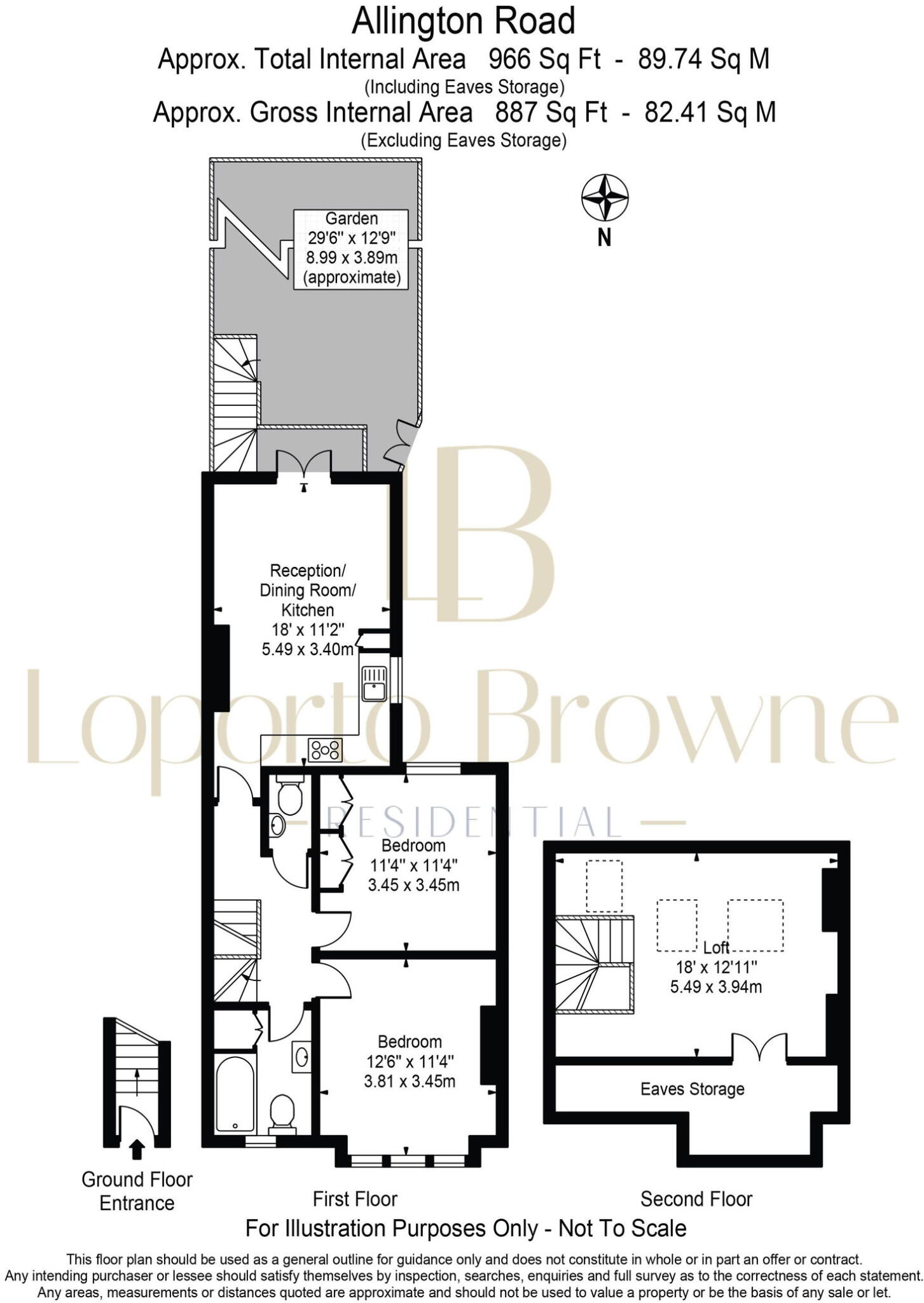 Allington Road, W10 floorplan