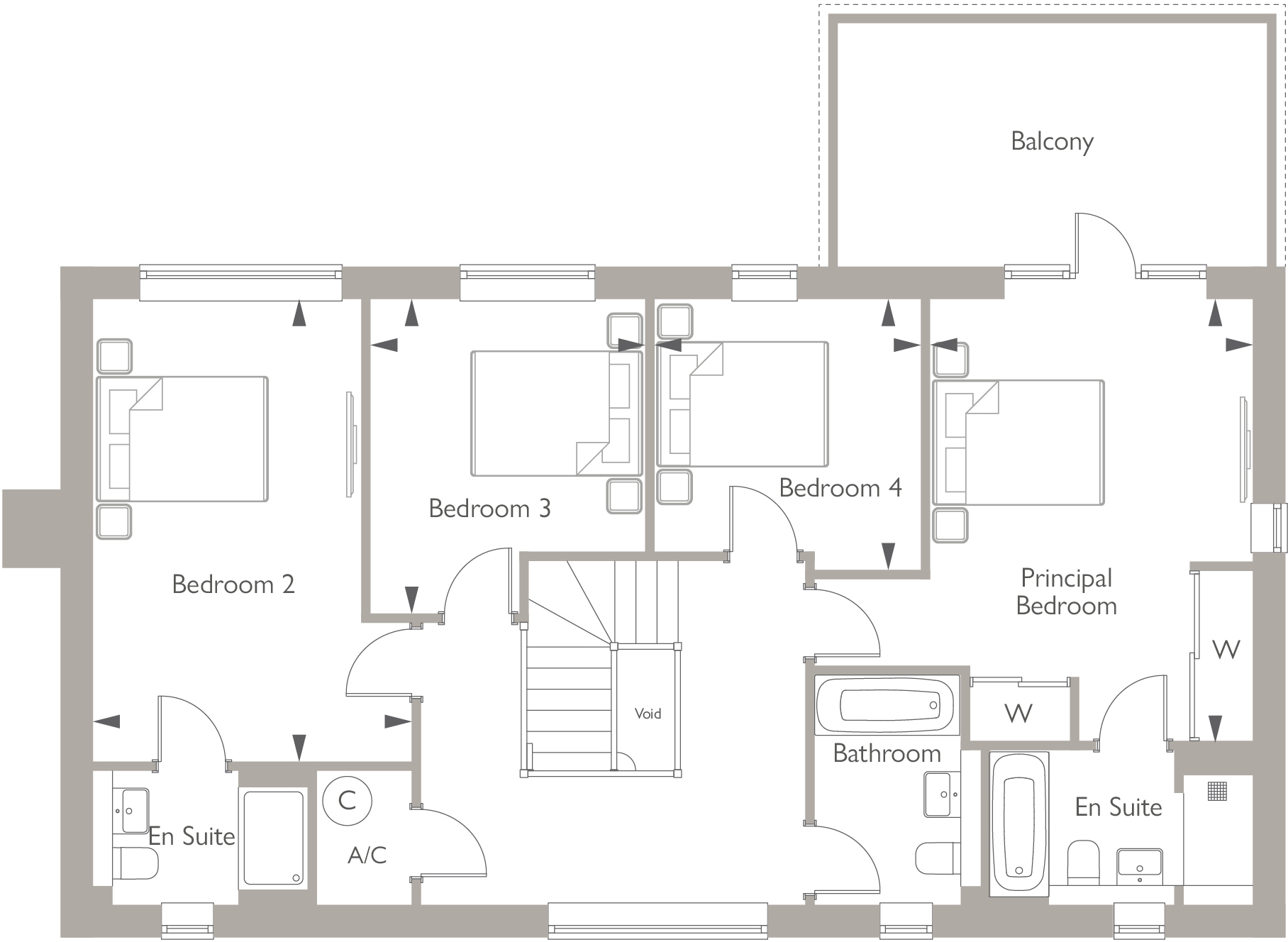 King's Water, Spine Road West, Ashton Keynes, Wiltshire SN6 floorplan