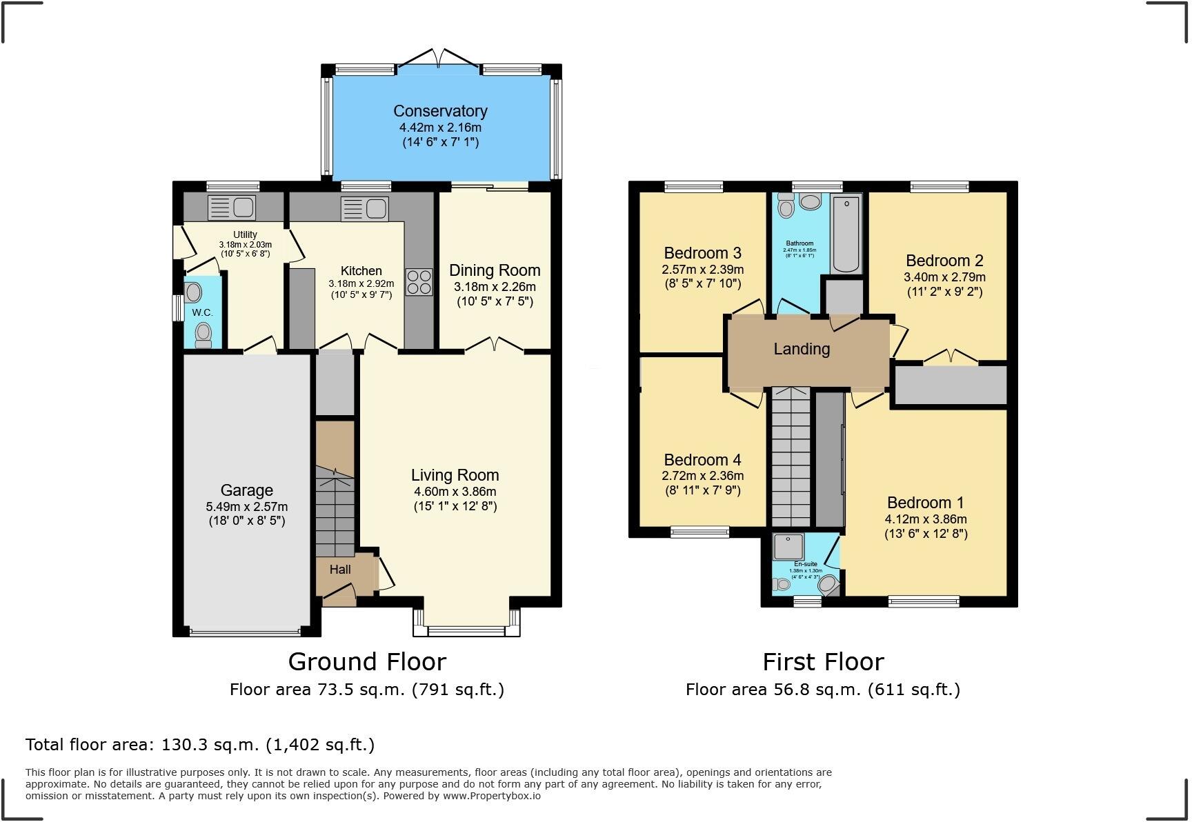 Calder Road, Lincoln floorplan