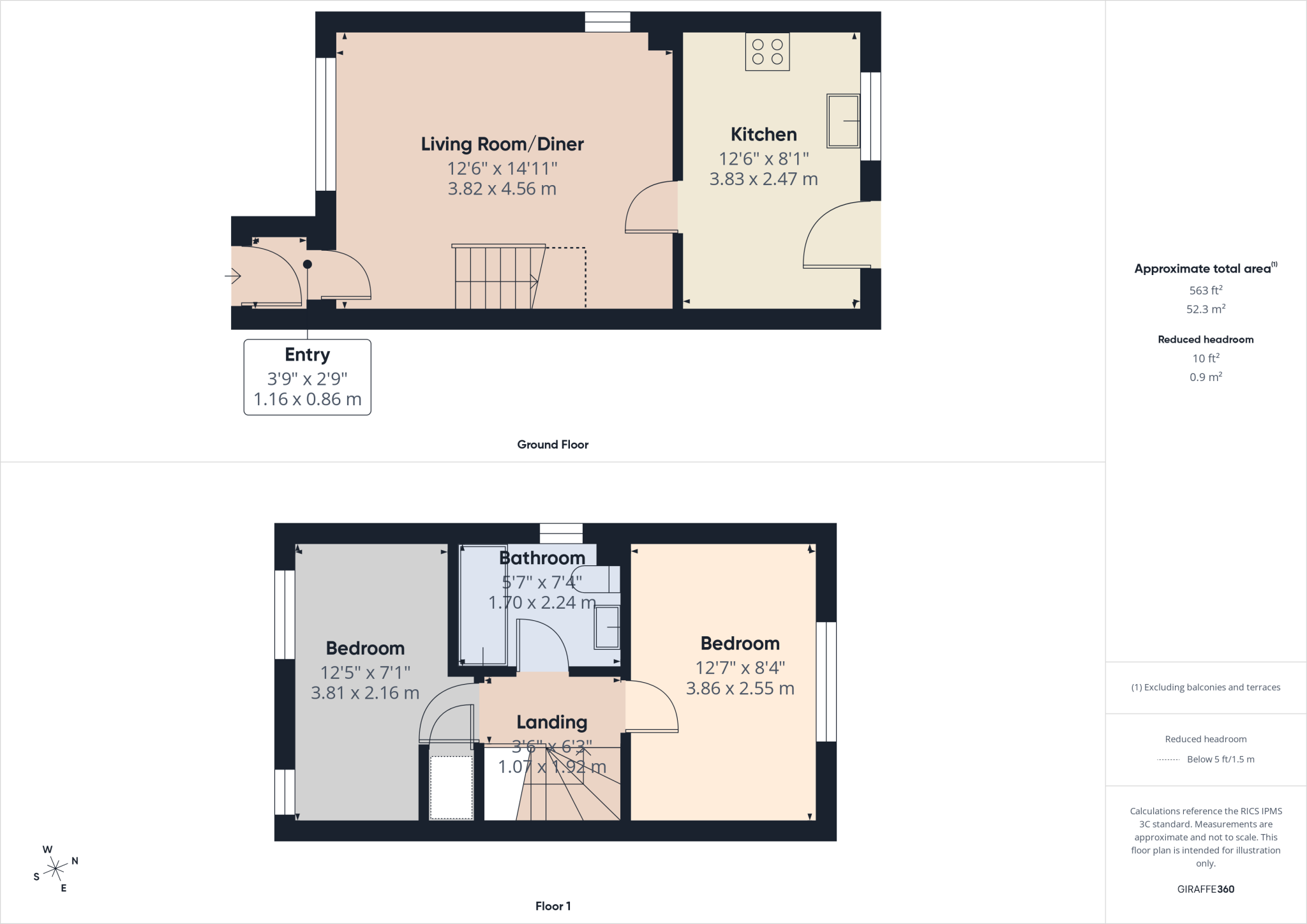 Farnon Close, Chesterfield floorplan