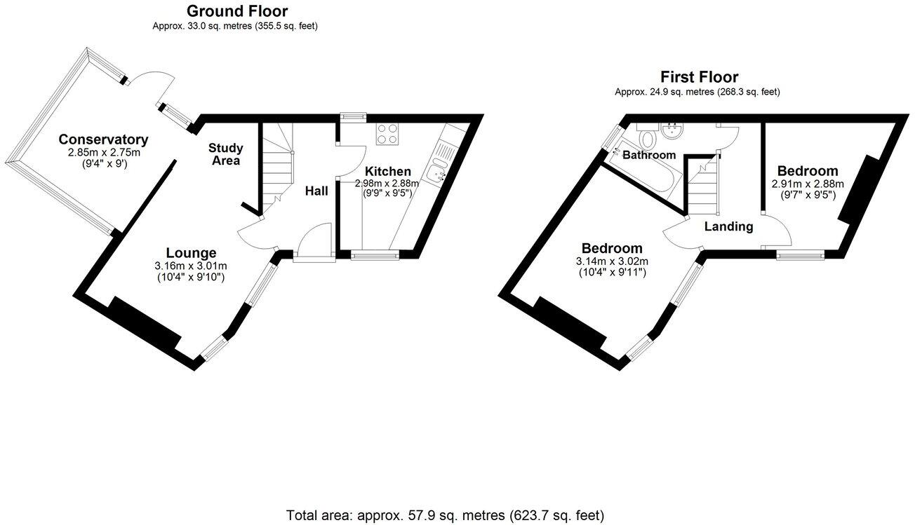 Gladstone Road, Folkestone, CT19 floorplan