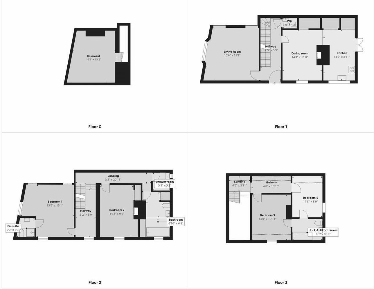 West Street, Alford floorplan