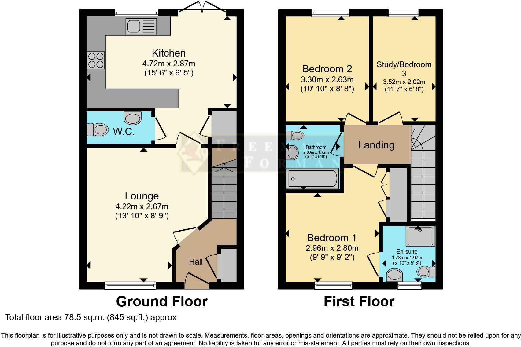 Uckfield floorplan