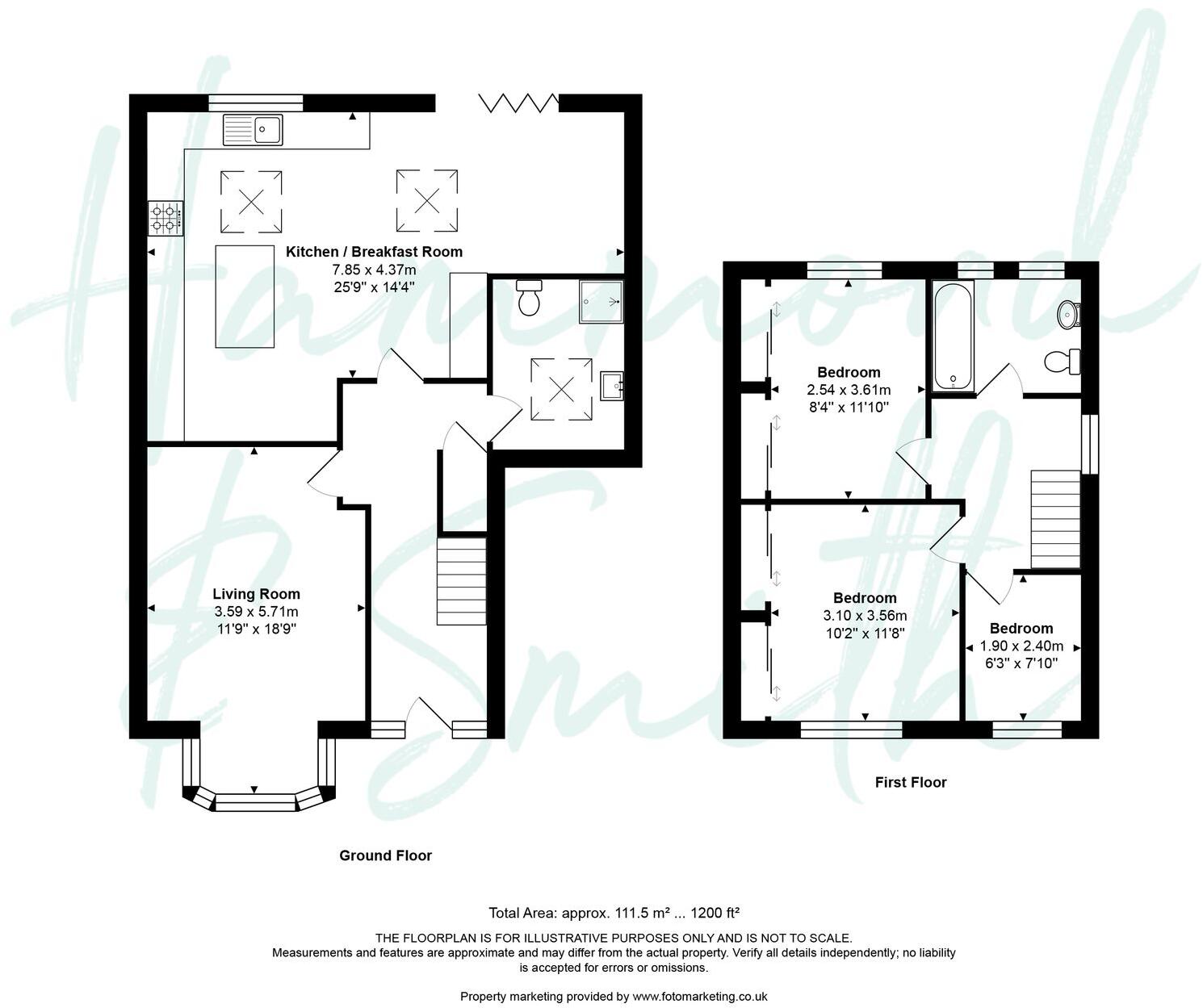 Oak Road, Epping, CM16 floorplan
