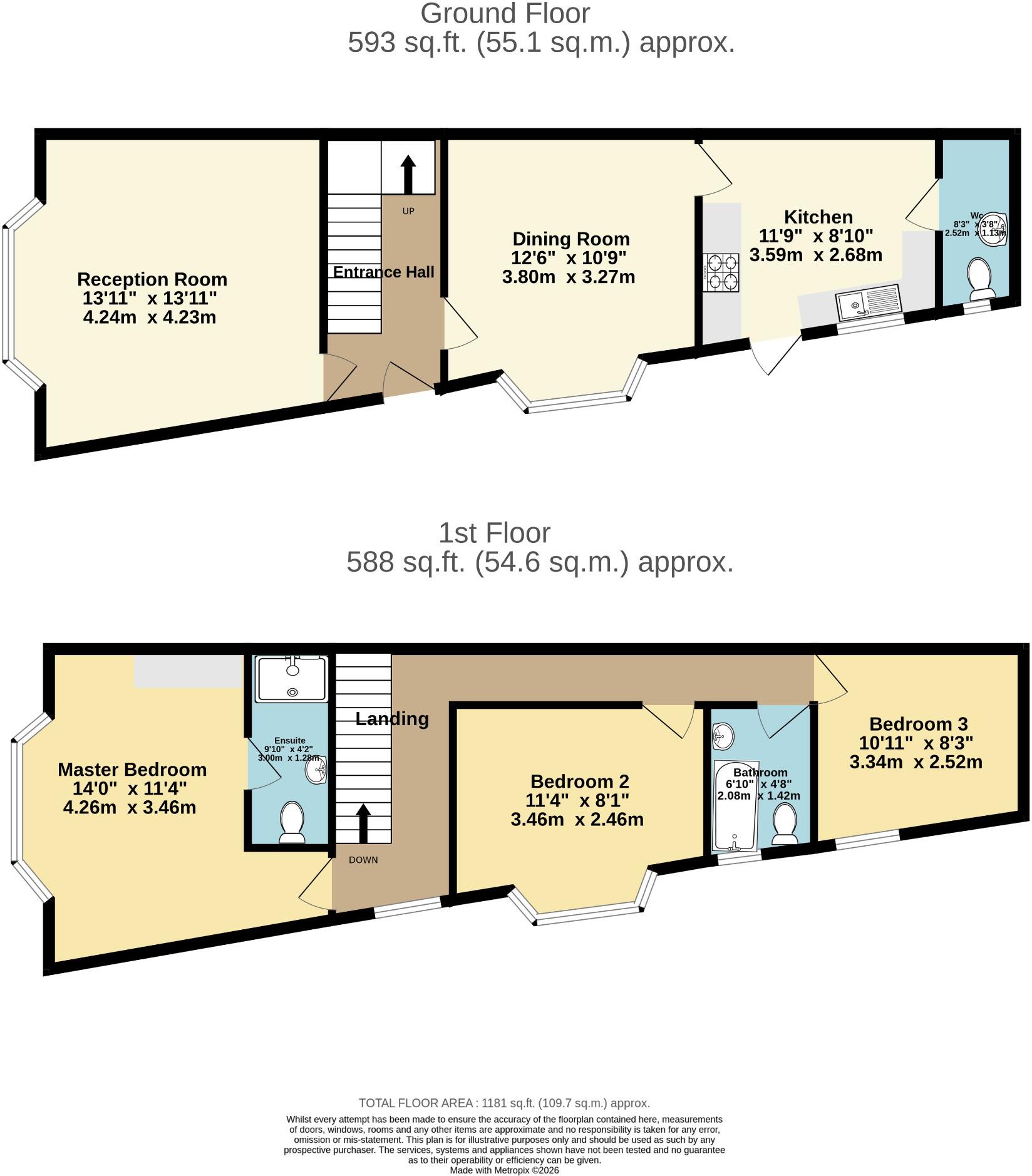Regents Park, Southampton floorplan
