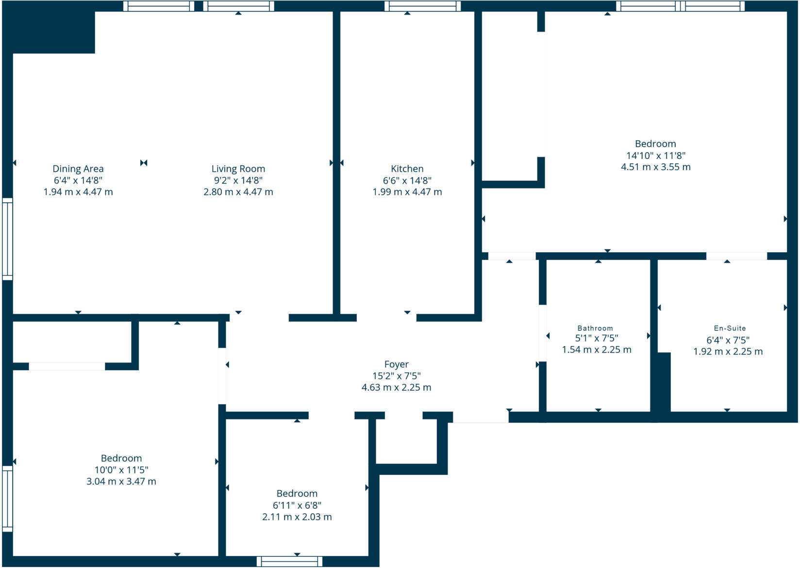 4b Pollokshields Square, Pollokshields, G41 4QT floorplan