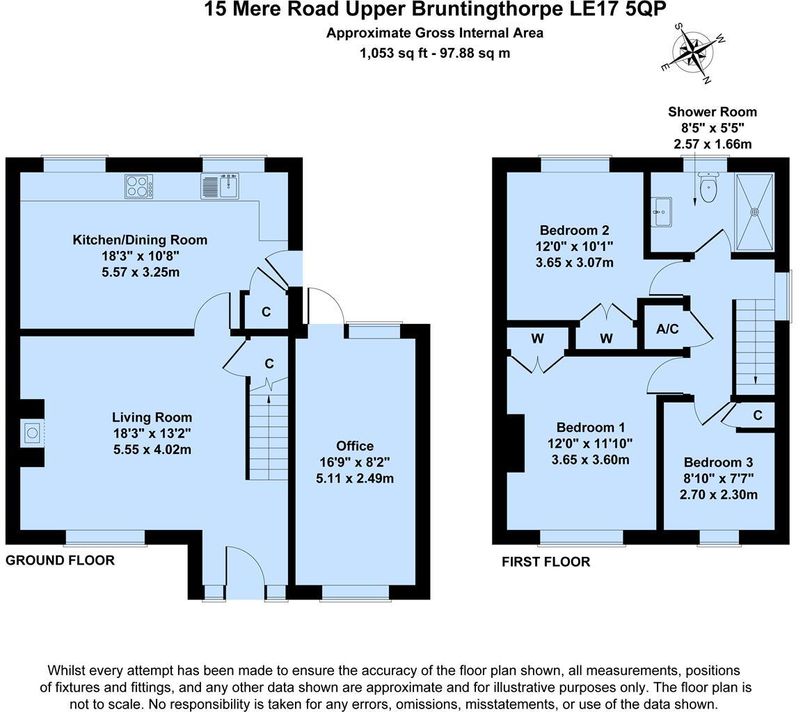 Mere Road, Upper Bruntingthorpe, Lutterworth floorplan