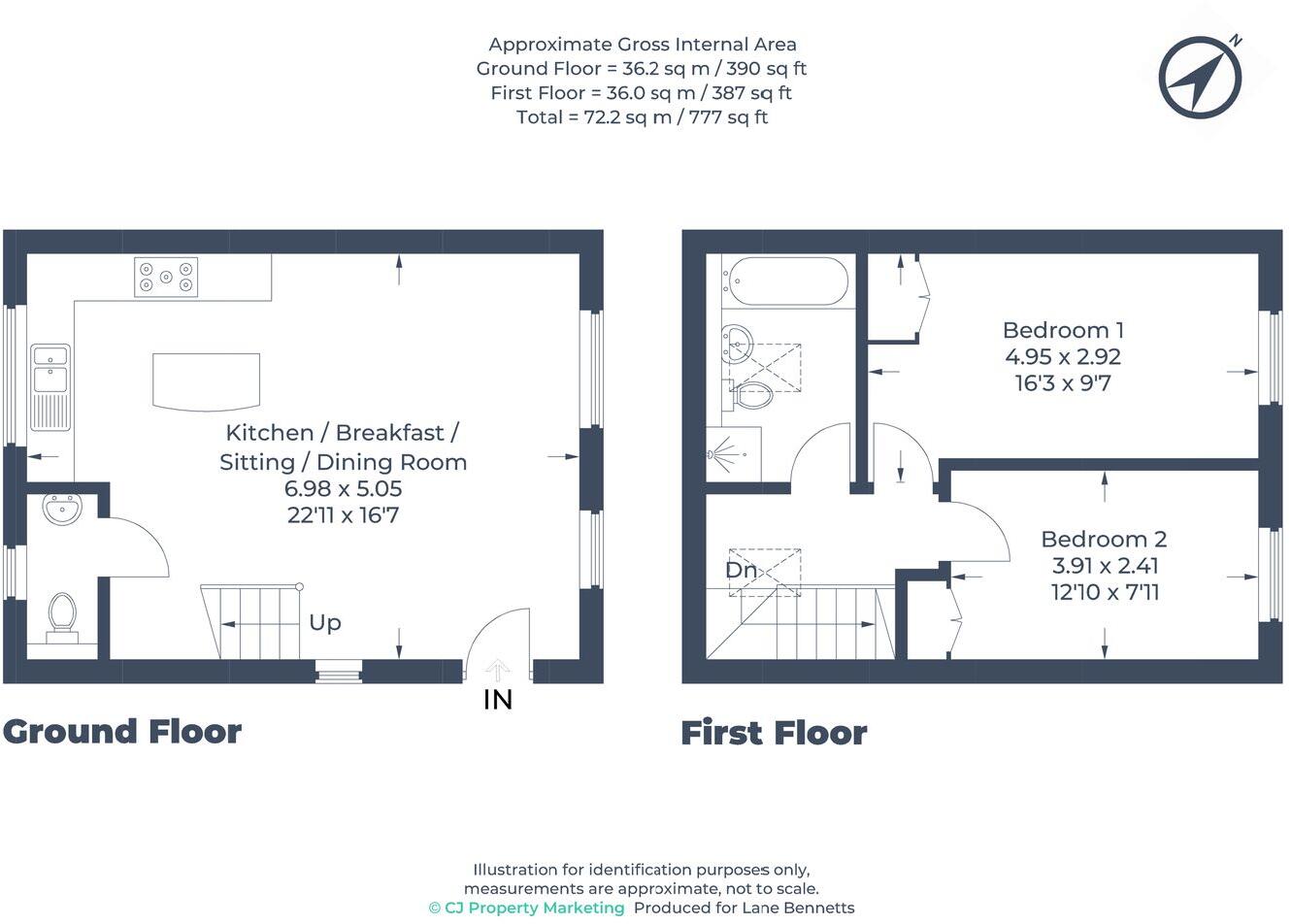 Whitehorse Street, Baldock, SG7 floorplan