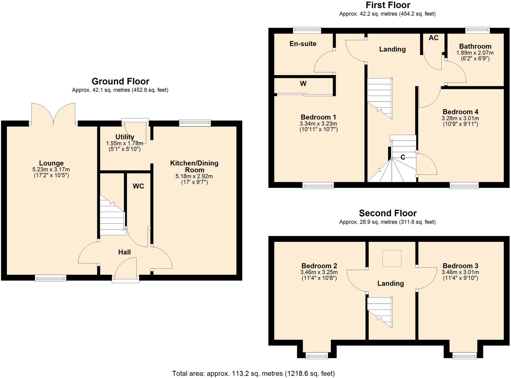 Kent Road, St Crispin, NN5 4XB floorplan