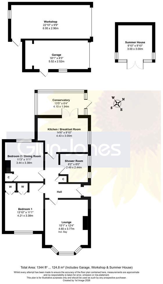 Glenville Road, Rustington floorplan