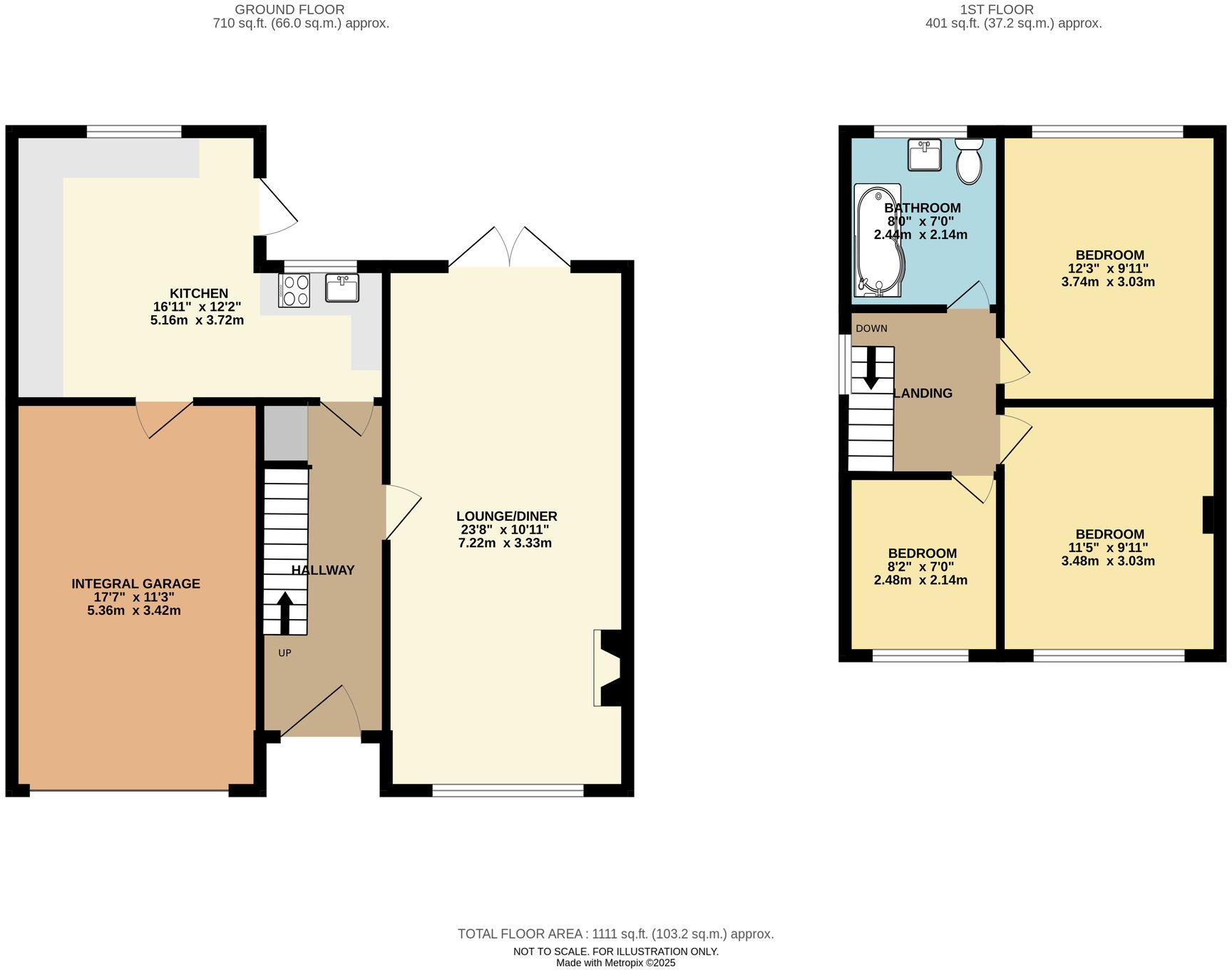 Hazelwells Road, Highley, WV16 floorplan