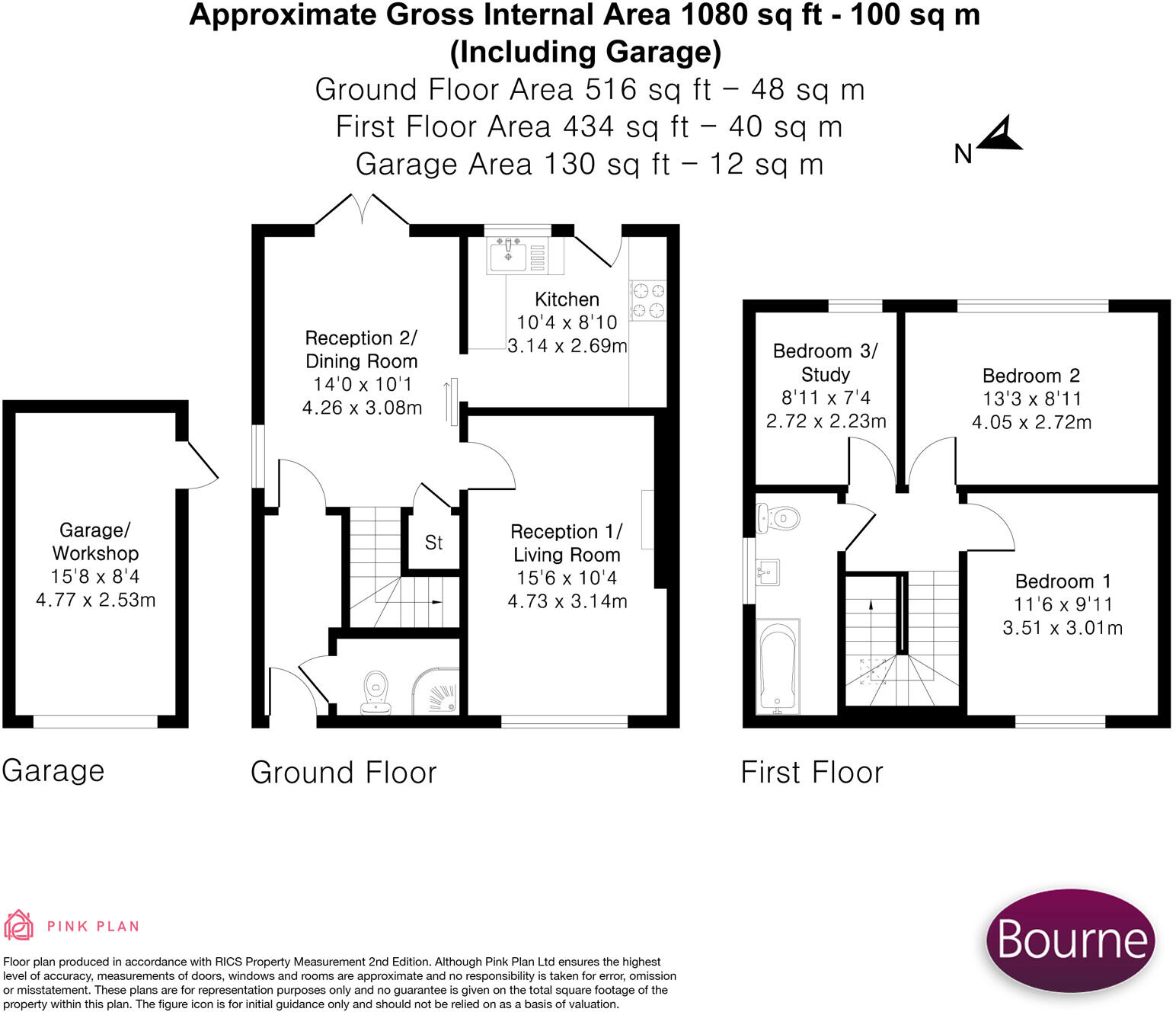 Wentworth Close, Farnham, Surrey, GU9 floorplan